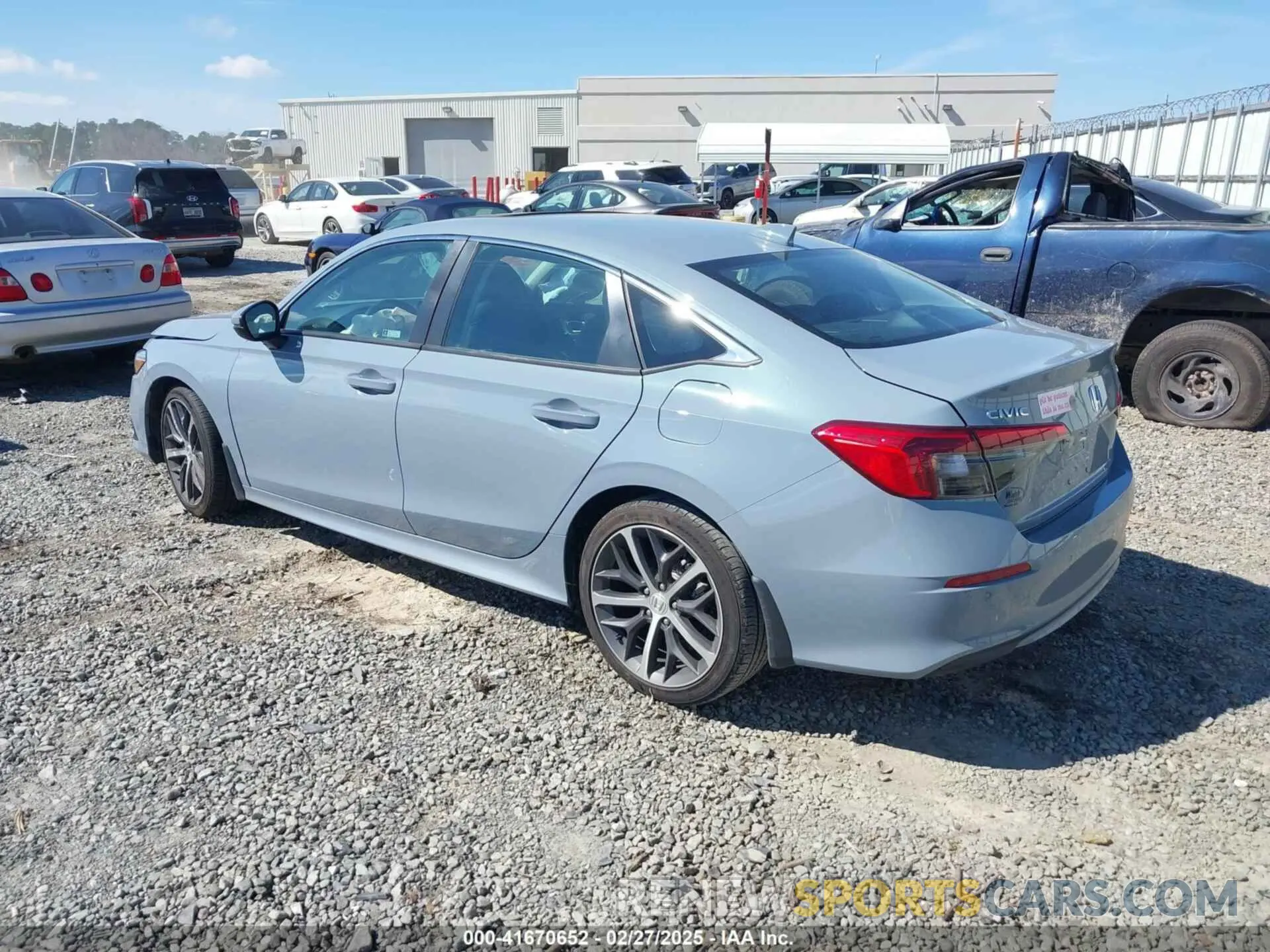3 Photograph of a damaged car 2HGFE1F94PH308397 HONDA CIVIC 2023