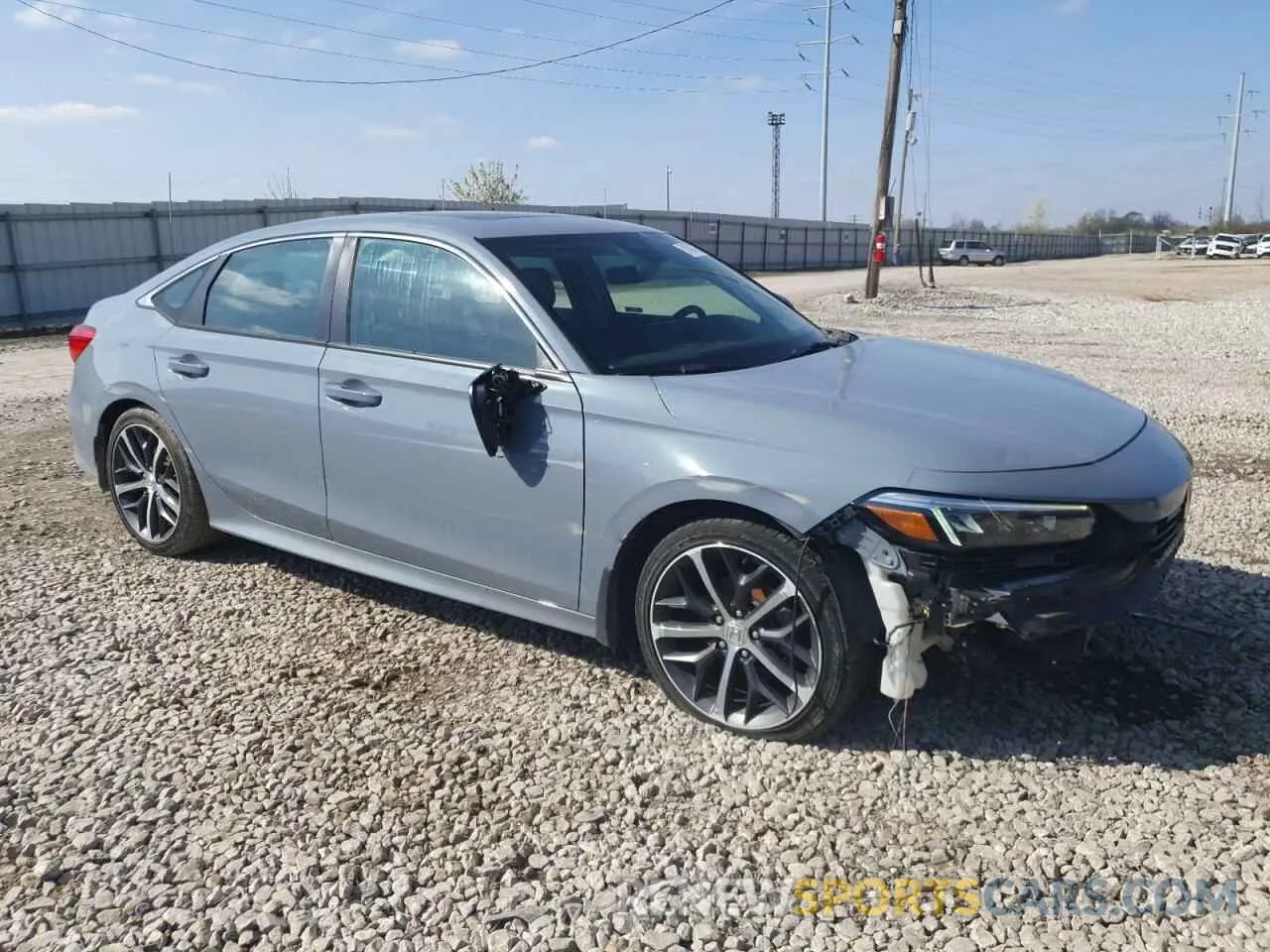 4 Photograph of a damaged car 2HGFE1F94PH318489 HONDA CIVIC 2023