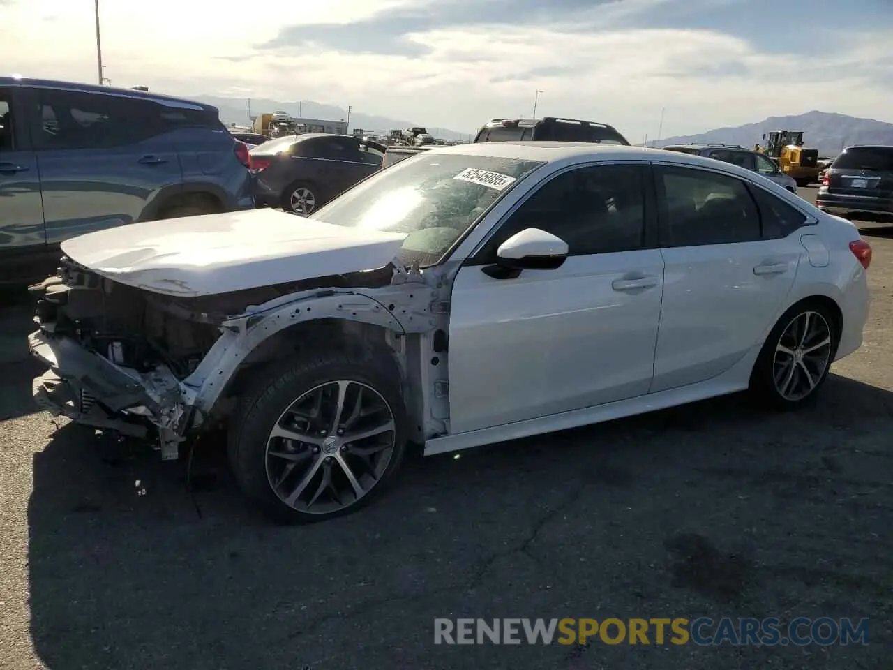 1 Photograph of a damaged car 2HGFE1F95PH314838 HONDA CIVIC 2023