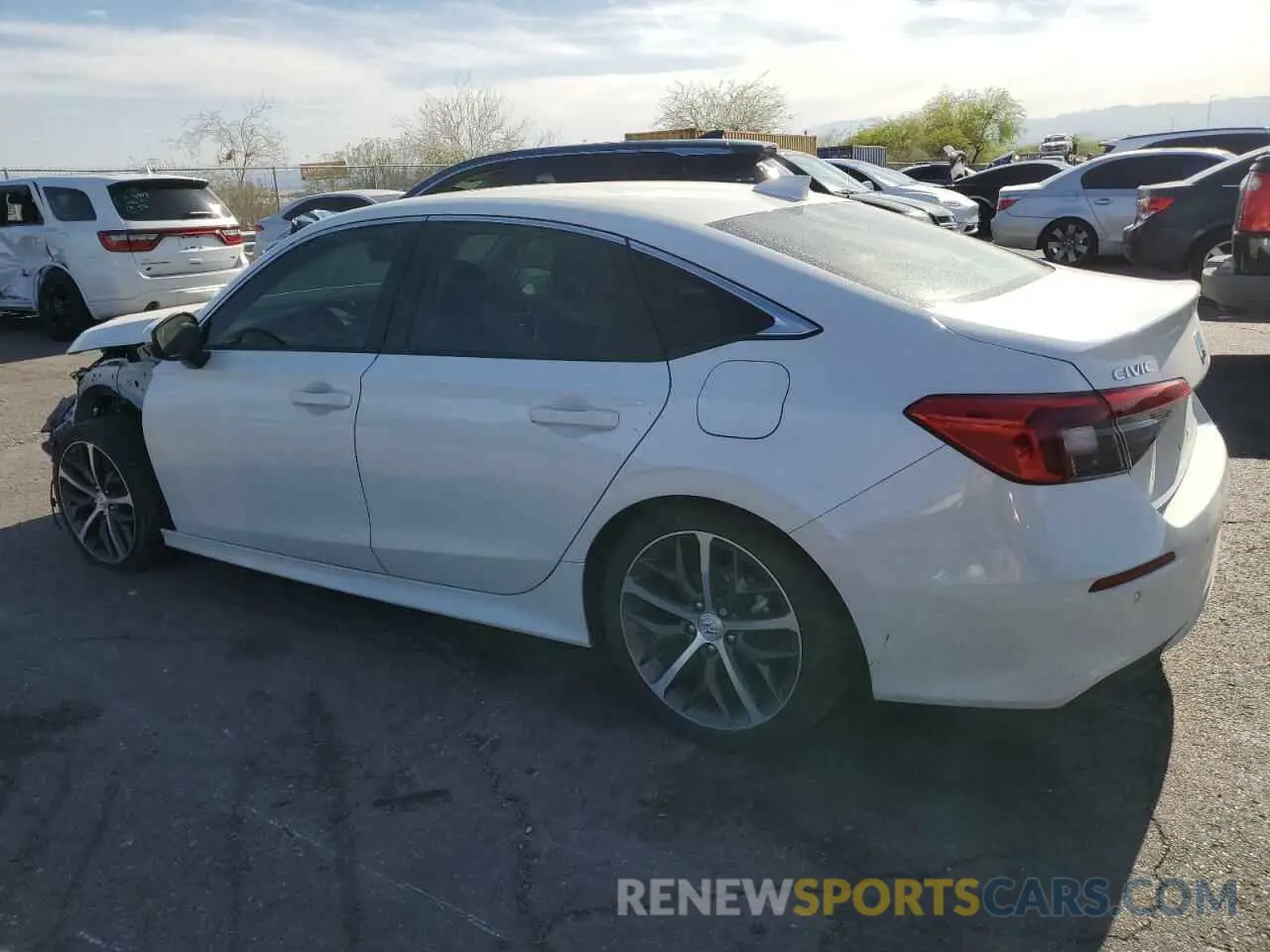 2 Photograph of a damaged car 2HGFE1F95PH314838 HONDA CIVIC 2023