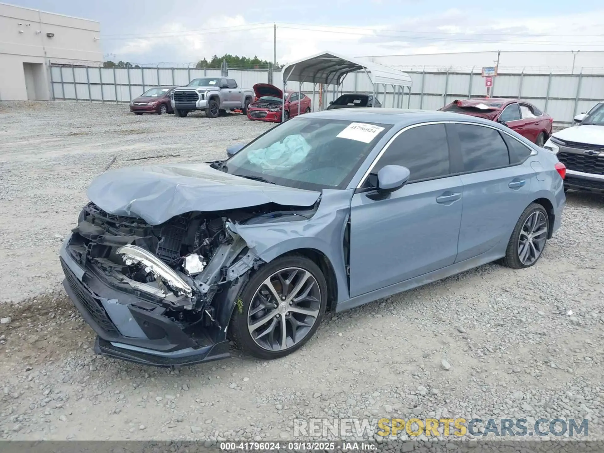 2 Photograph of a damaged car 2HGFE1F95PH325015 HONDA CIVIC 2023