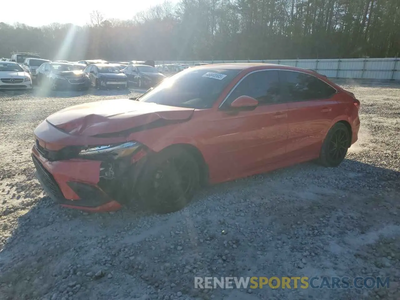 1 Photograph of a damaged car 2HGFE1F96PH307560 HONDA CIVIC 2023