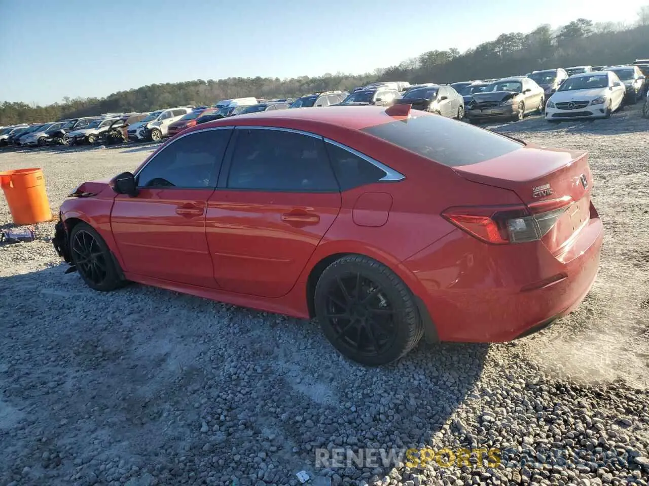 2 Photograph of a damaged car 2HGFE1F96PH307560 HONDA CIVIC 2023