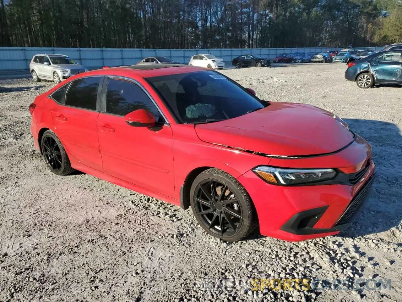 4 Photograph of a damaged car 2HGFE1F96PH307560 HONDA CIVIC 2023