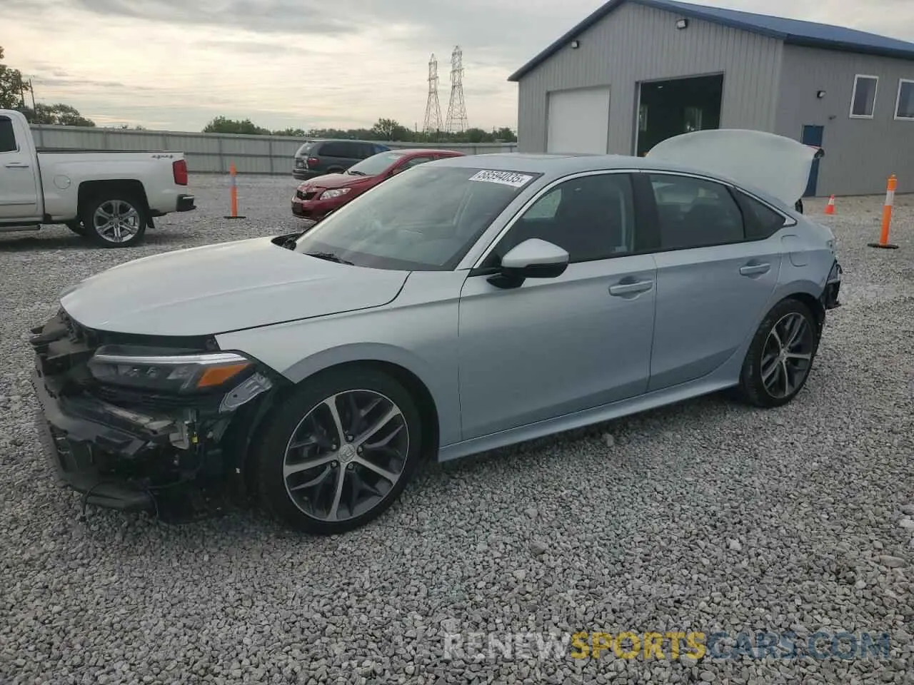 1 Photograph of a damaged car 2HGFE1F96PH311589 HONDA CIVIC 2023