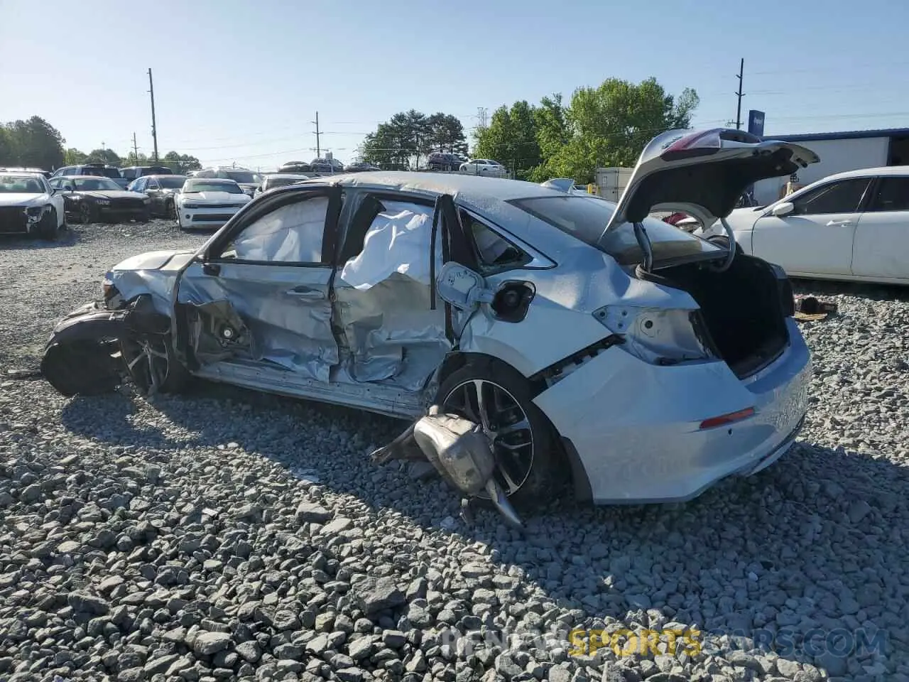 2 Photograph of a damaged car 2HGFE1F97PH305882 HONDA CIVIC 2023