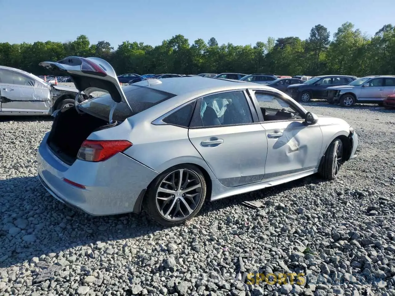 3 Photograph of a damaged car 2HGFE1F97PH305882 HONDA CIVIC 2023