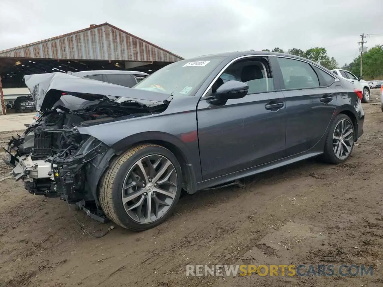 1 Photograph of a damaged car 2HGFE1F97PH306921 HONDA CIVIC 2023