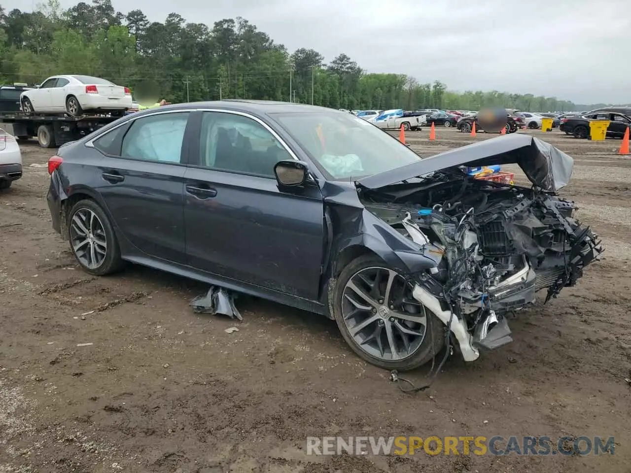 4 Photograph of a damaged car 2HGFE1F97PH306921 HONDA CIVIC 2023