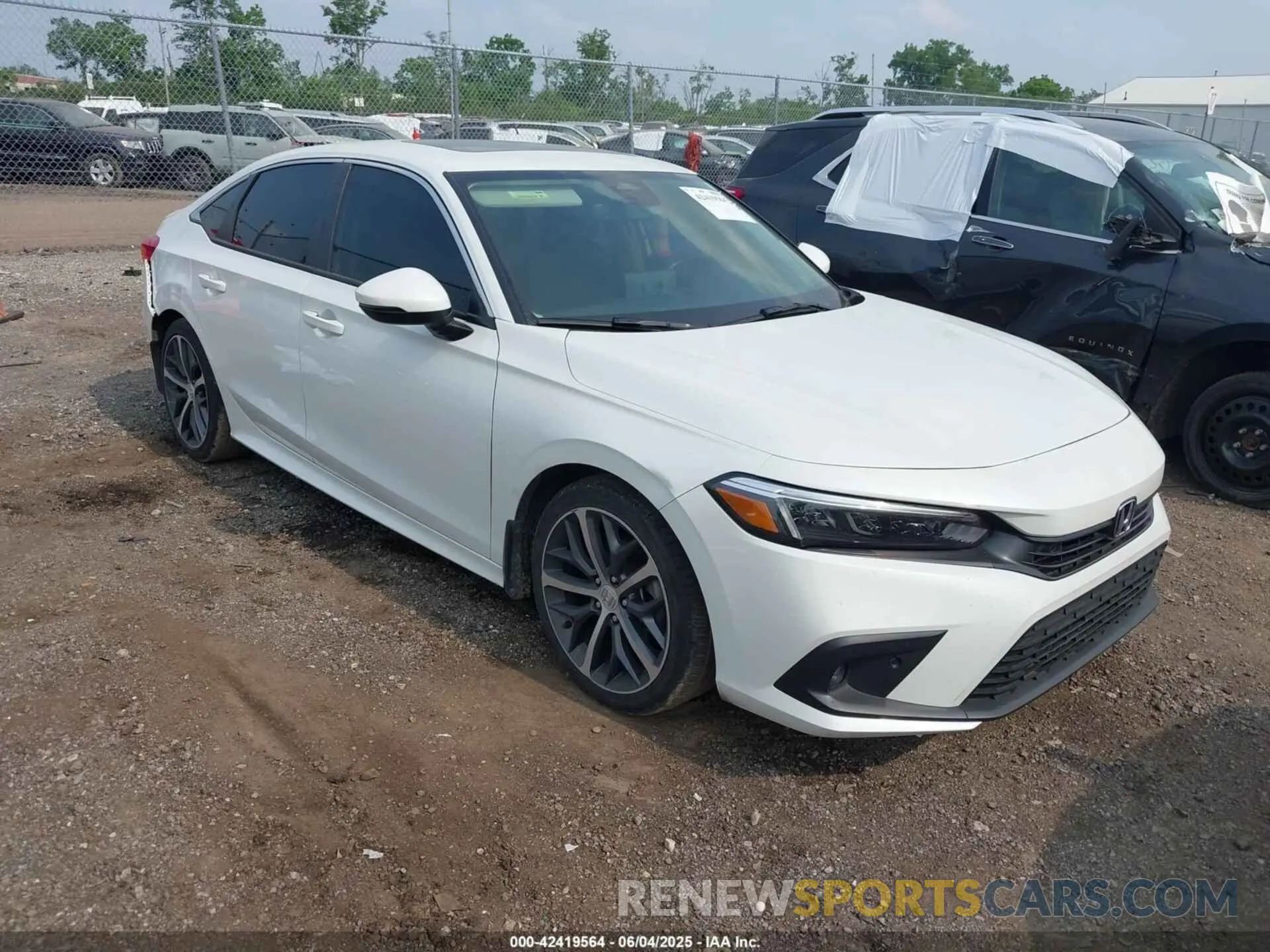 1 Photograph of a damaged car 2HGFE1F98PH300724 HONDA CIVIC 2023