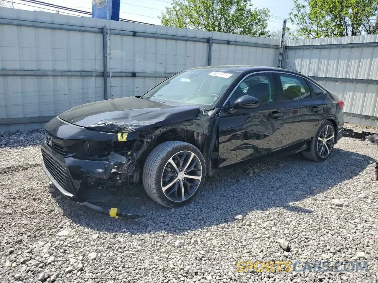 1 Photograph of a damaged car 2HGFE1F98PH323825 HONDA CIVIC 2023