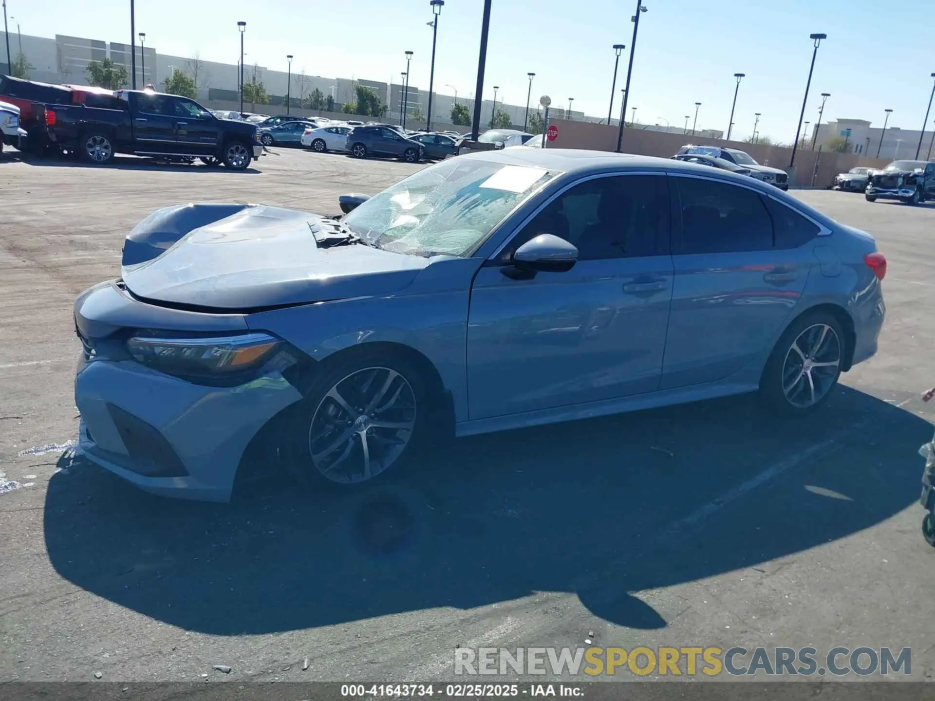 14 Photograph of a damaged car 2HGFE1F99PH303048 HONDA CIVIC 2023