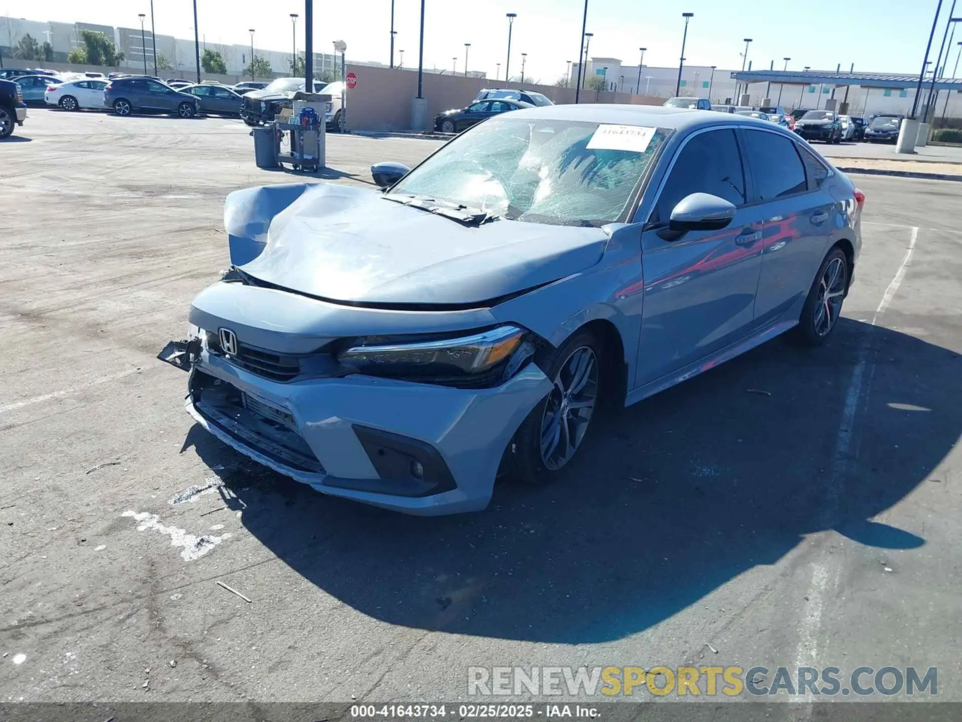 2 Photograph of a damaged car 2HGFE1F99PH303048 HONDA CIVIC 2023