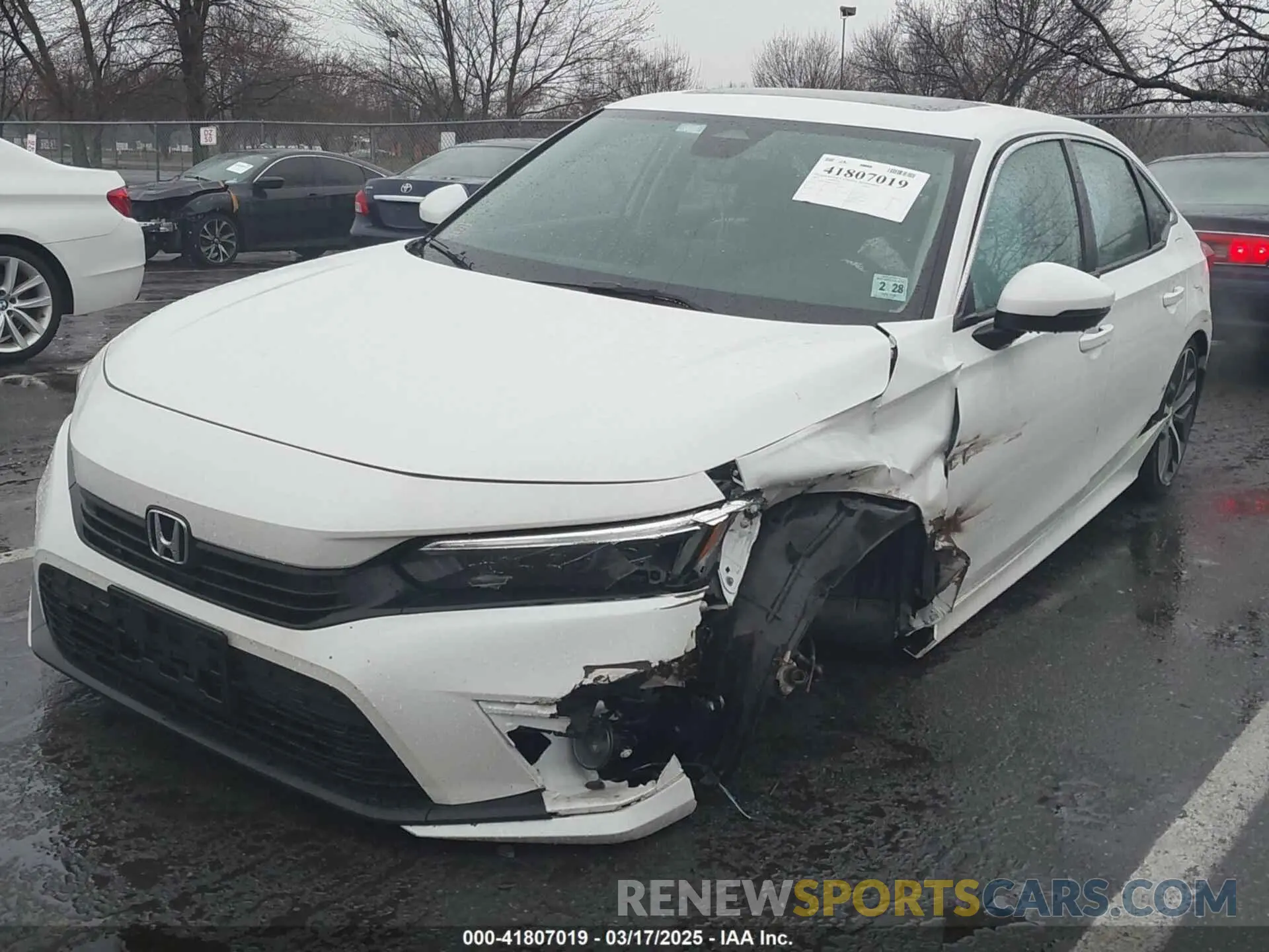 2 Photograph of a damaged car 2HGFE1F99PH304734 HONDA CIVIC 2023