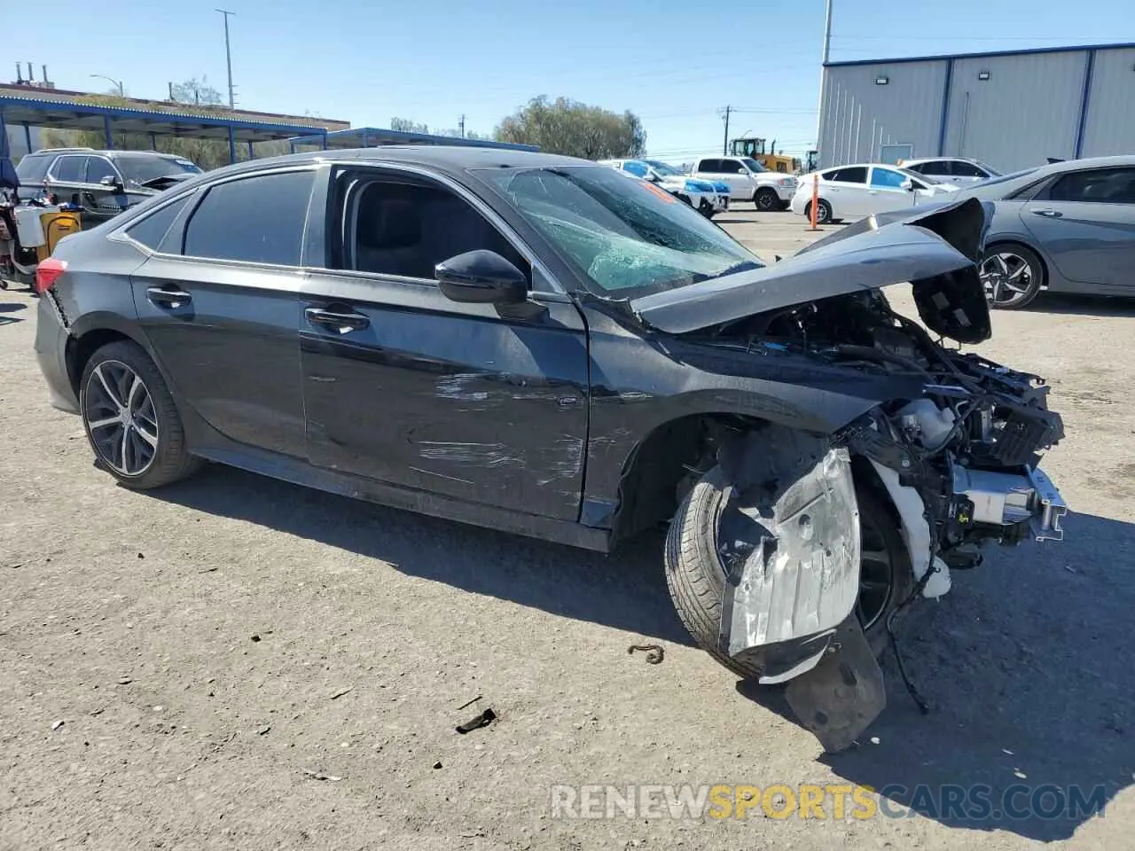 4 Photograph of a damaged car 2HGFE1F99PH313286 HONDA CIVIC 2023