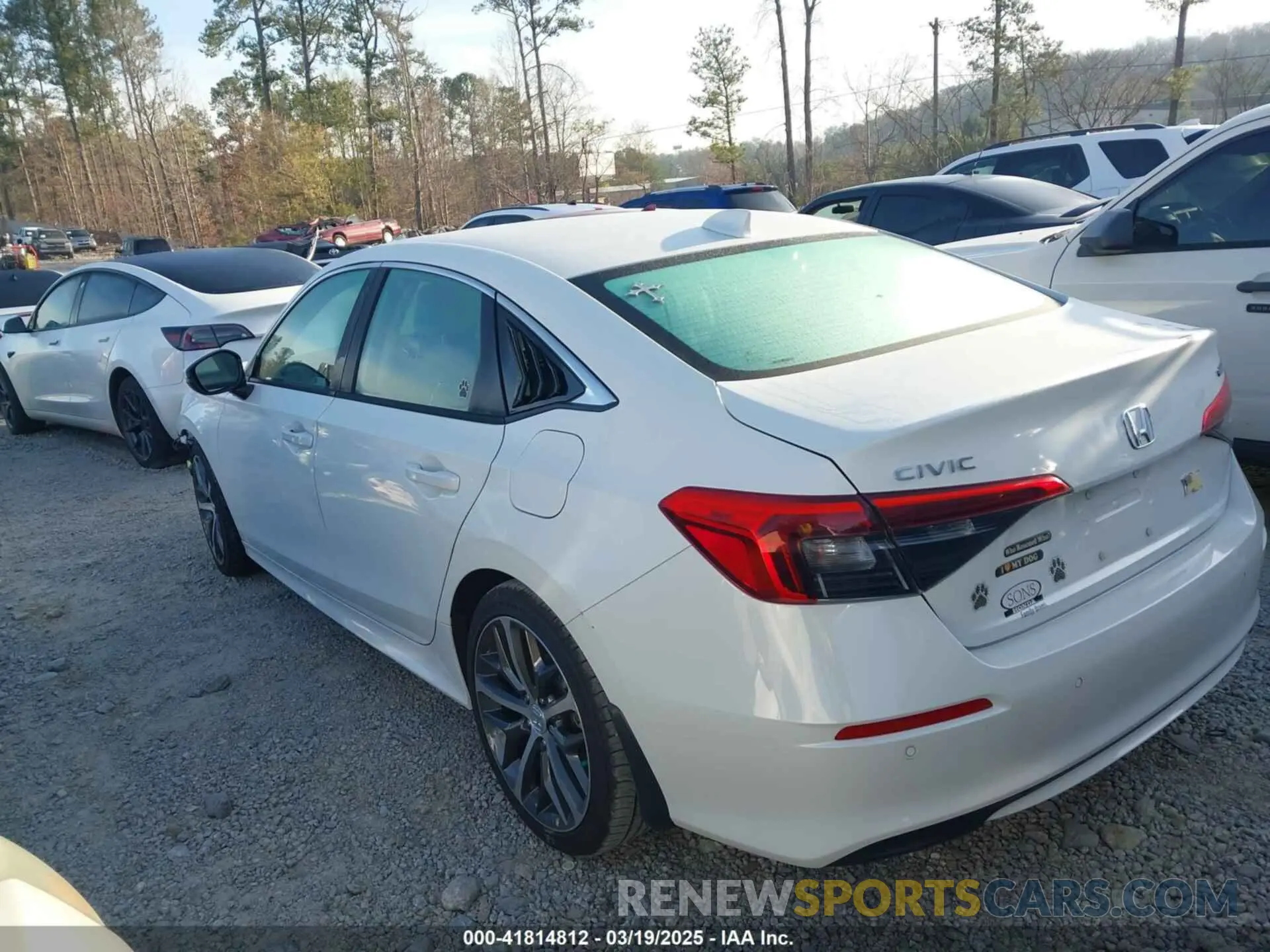 14 Photograph of a damaged car 2HGFE1F9XPH313328 HONDA CIVIC 2023