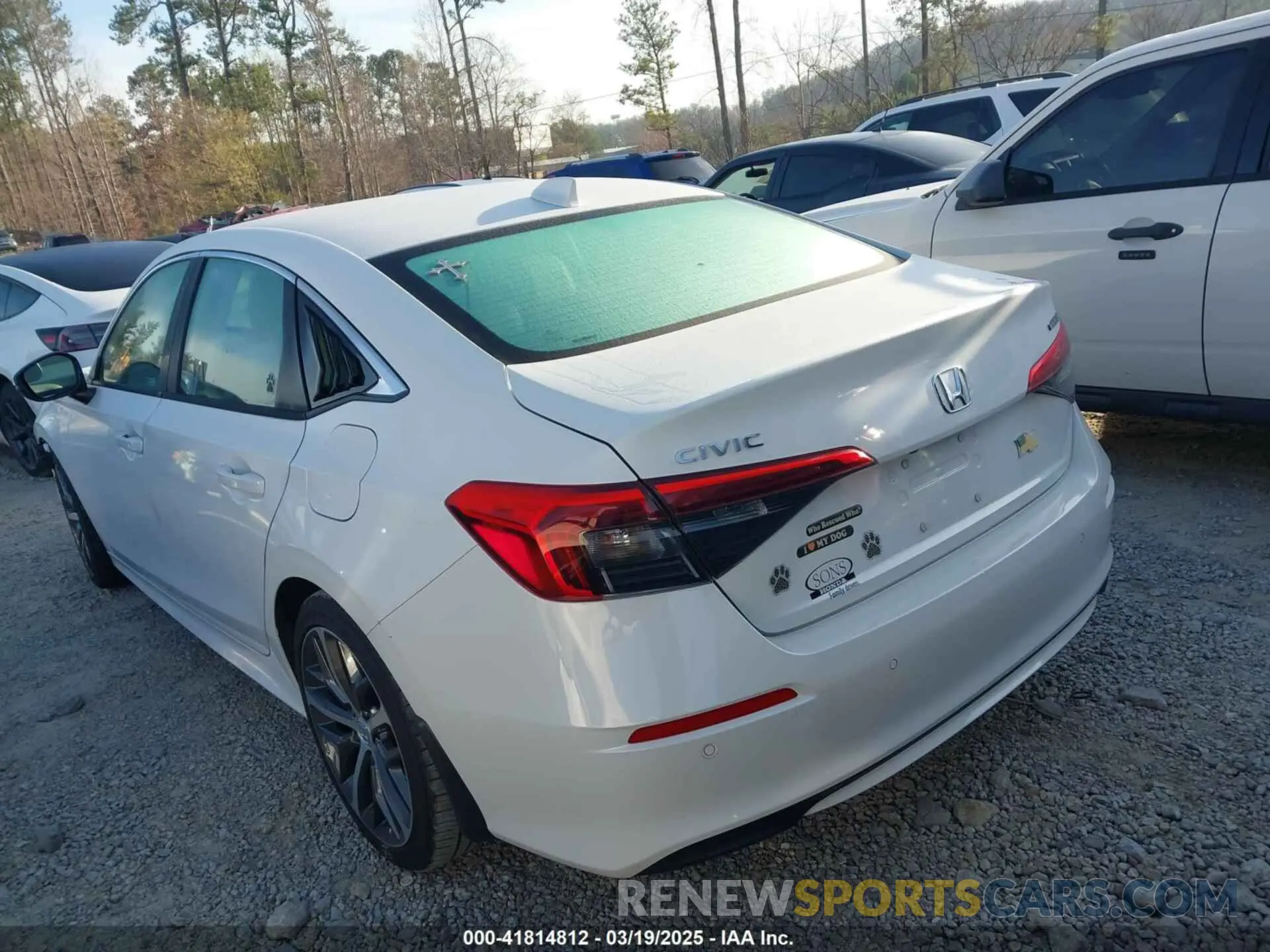 3 Photograph of a damaged car 2HGFE1F9XPH313328 HONDA CIVIC 2023