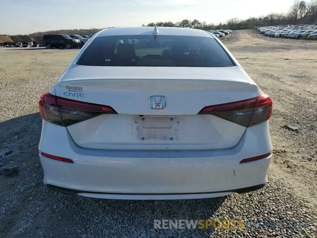 6 Photograph of a damaged car 2HGFE2F20PH531576 HONDA CIVIC 2023