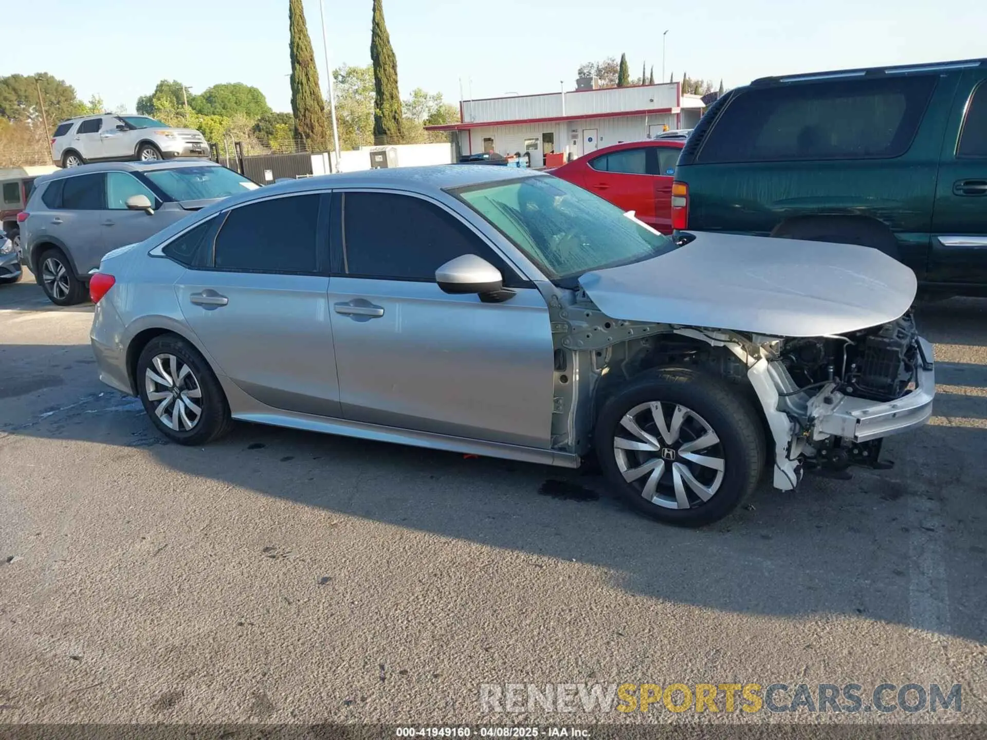 14 Photograph of a damaged car 2HGFE2F20PH536597 HONDA CIVIC 2023