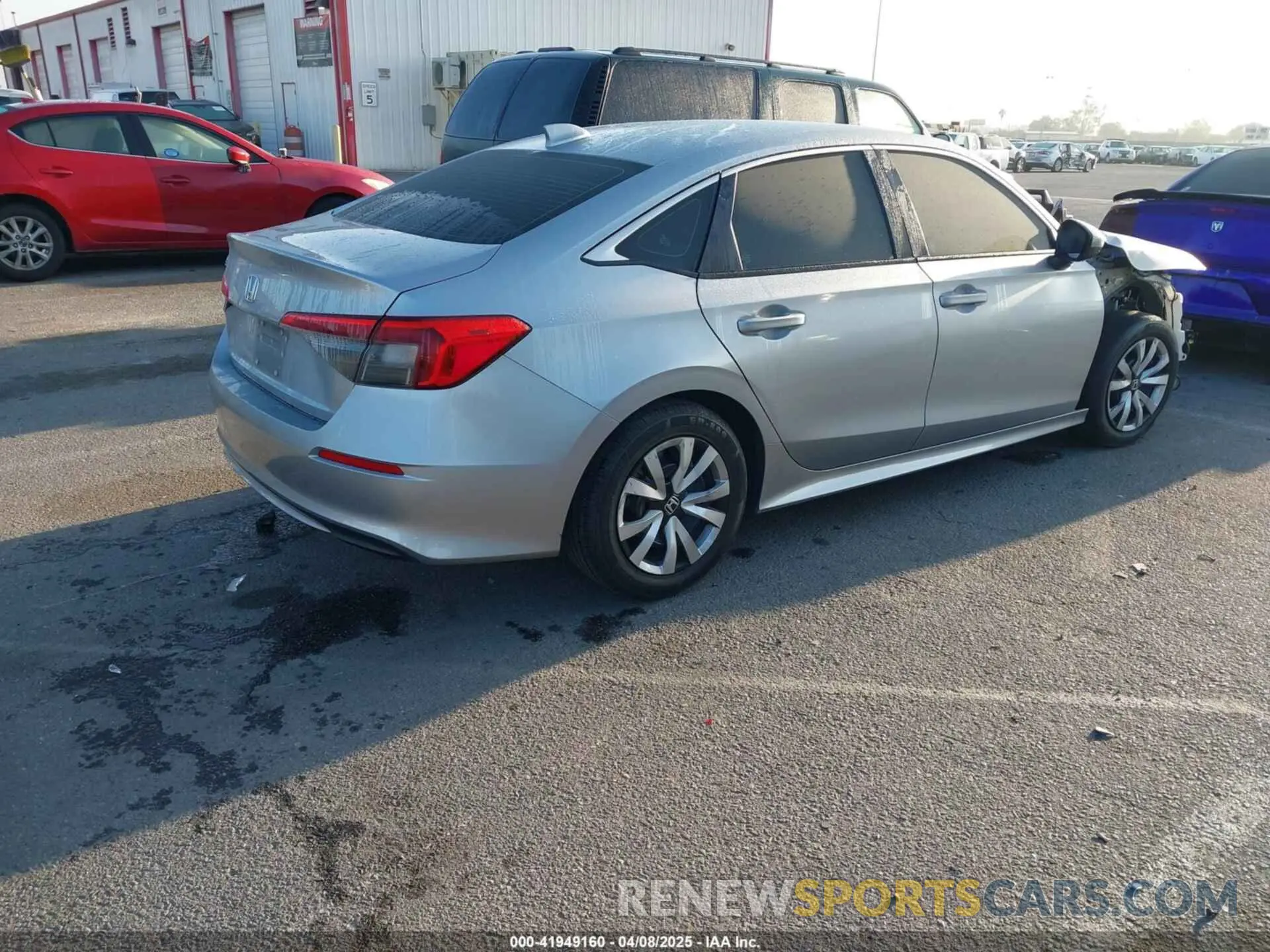 4 Photograph of a damaged car 2HGFE2F20PH536597 HONDA CIVIC 2023