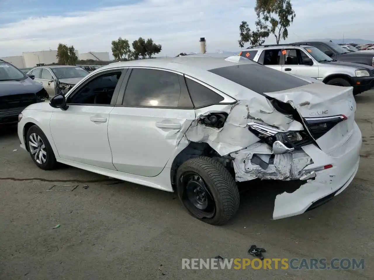 2 Photograph of a damaged car 2HGFE2F20PH537460 HONDA CIVIC 2023