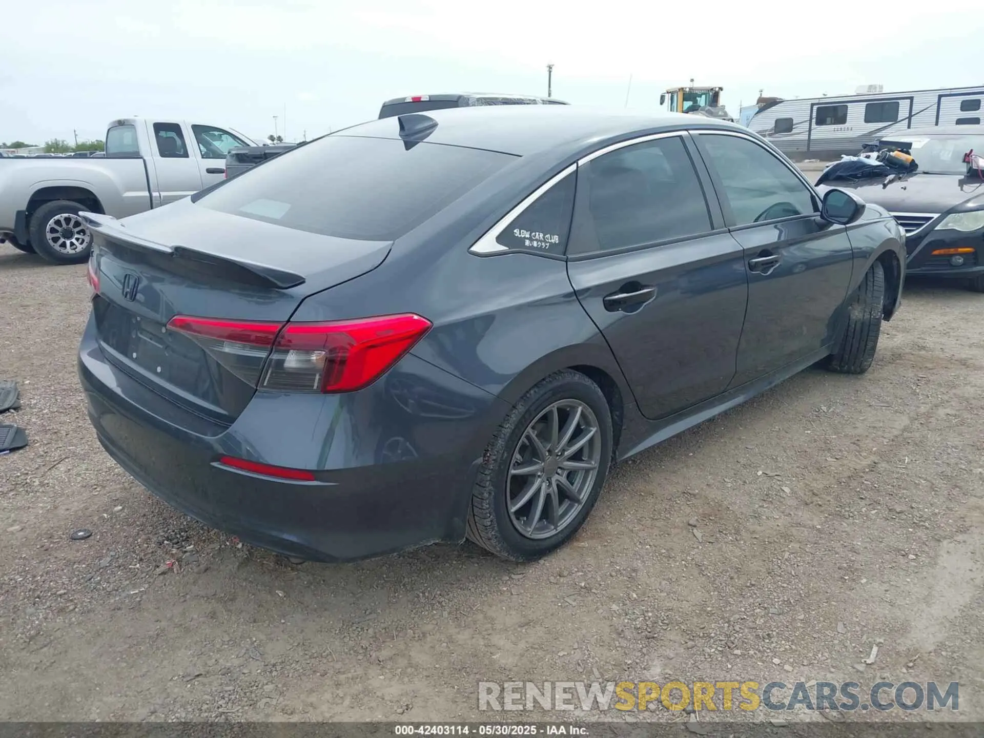 4 Photograph of a damaged car 2HGFE2F20PH537779 HONDA CIVIC 2023