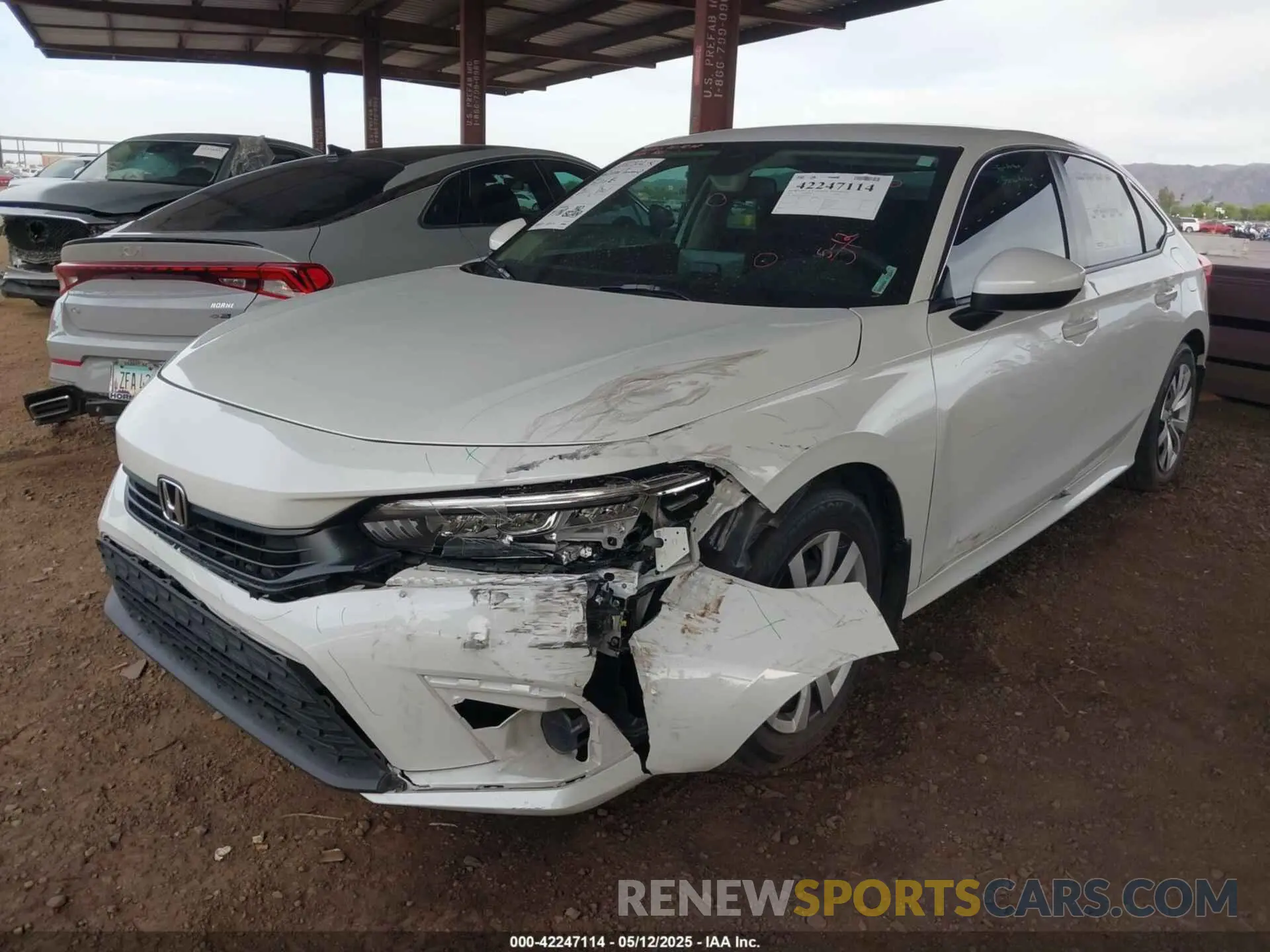 2 Photograph of a damaged car 2HGFE2F20PH538141 HONDA CIVIC 2023