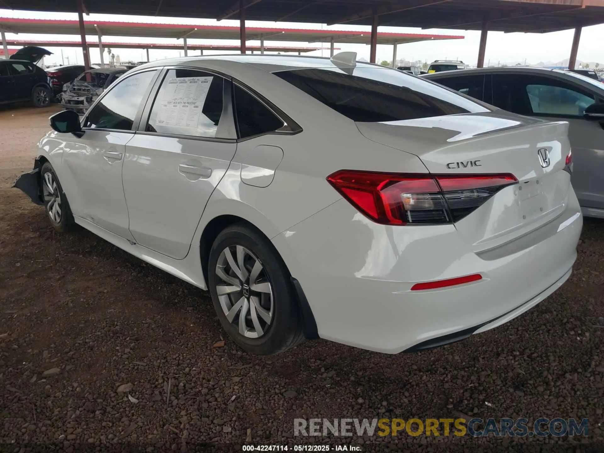 3 Photograph of a damaged car 2HGFE2F20PH538141 HONDA CIVIC 2023