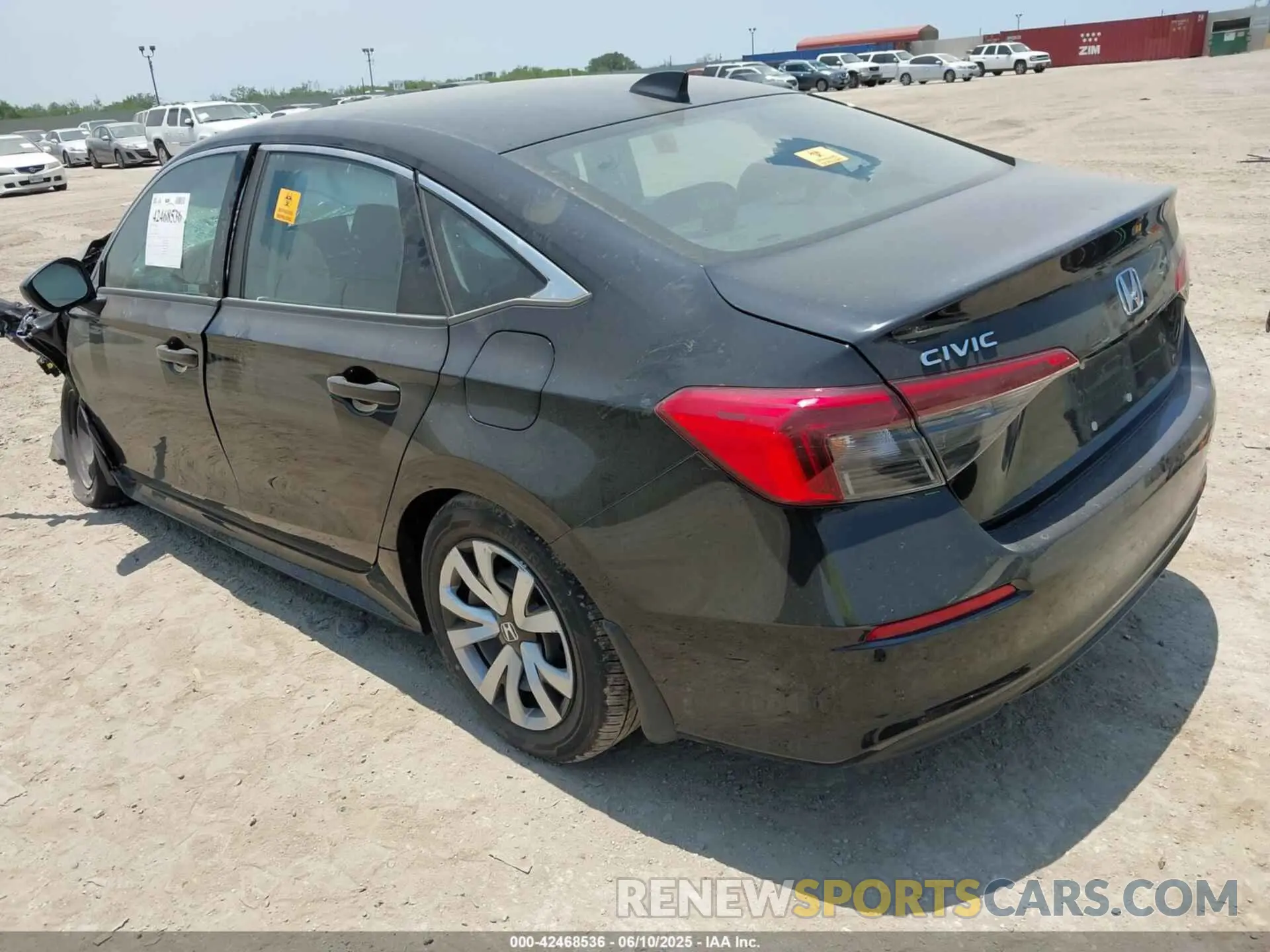 3 Photograph of a damaged car 2HGFE2F21PH539055 HONDA CIVIC 2023