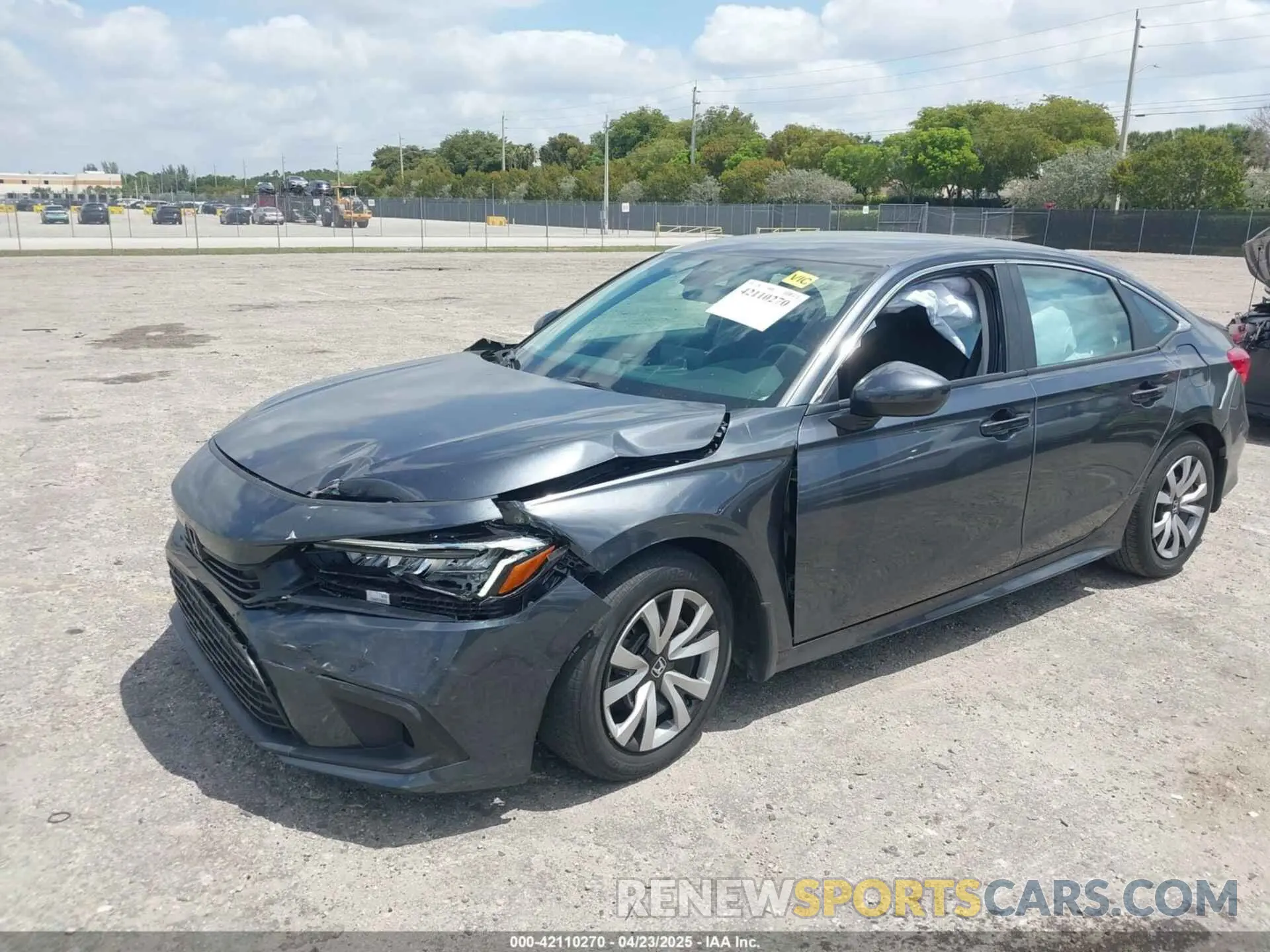 2 Photograph of a damaged car 2HGFE2F21PH539282 HONDA CIVIC 2023