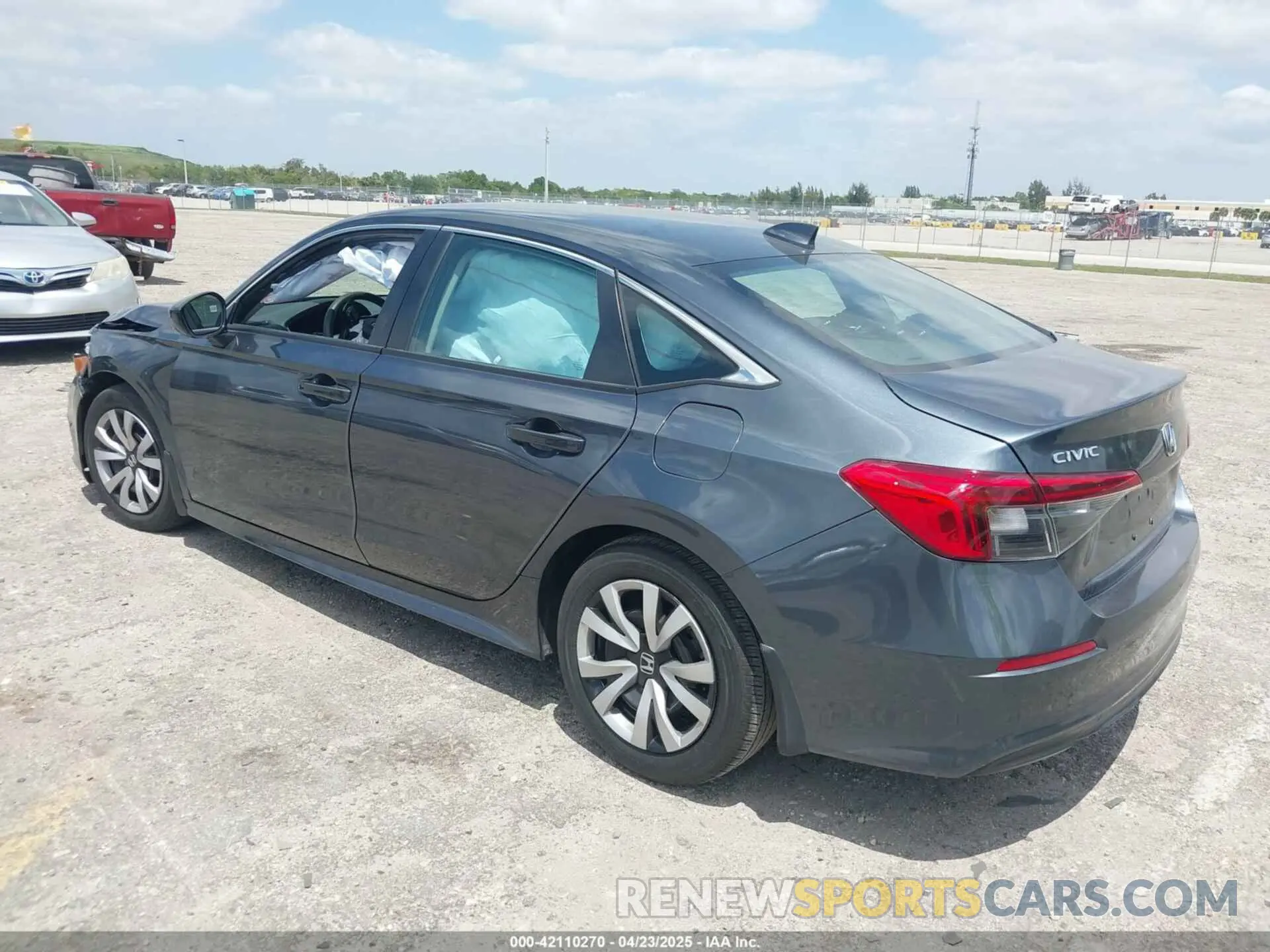 3 Photograph of a damaged car 2HGFE2F21PH539282 HONDA CIVIC 2023
