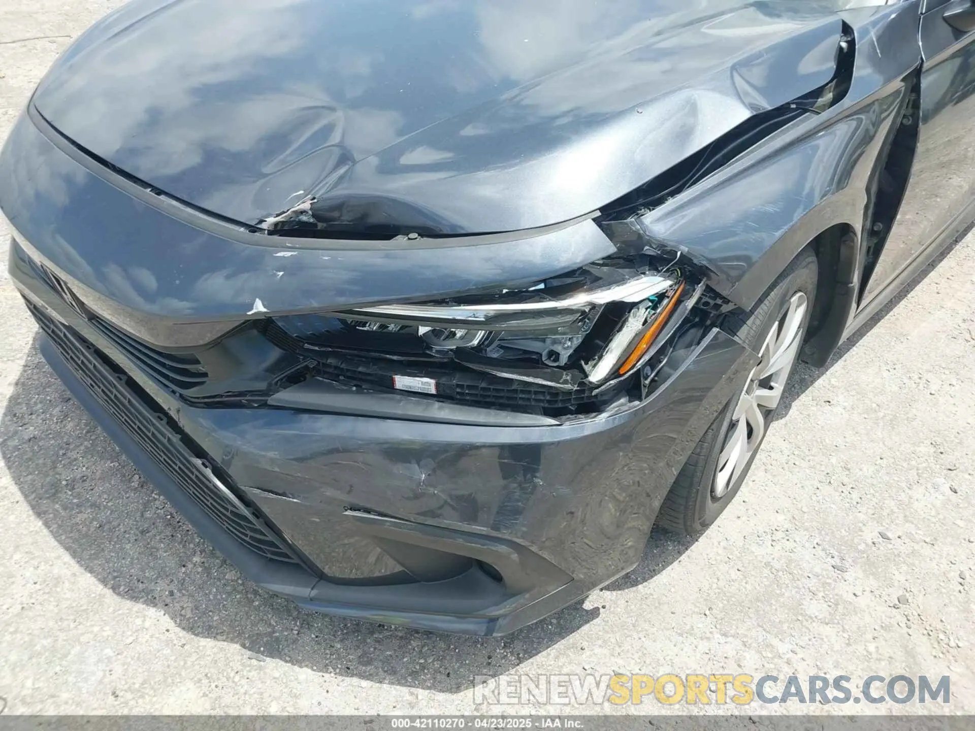 6 Photograph of a damaged car 2HGFE2F21PH539282 HONDA CIVIC 2023
