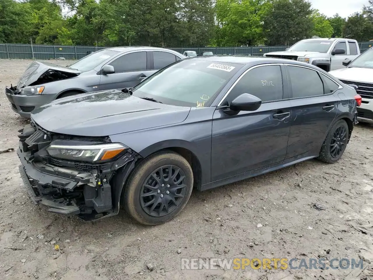 1 Photograph of a damaged car 2HGFE2F22PH532020 HONDA CIVIC 2023