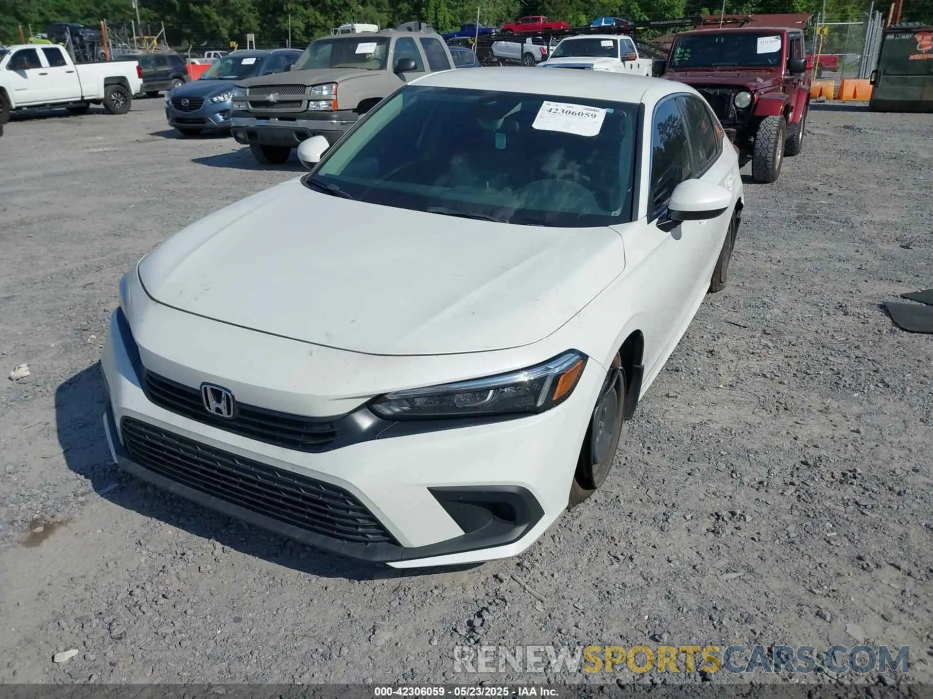 2 Photograph of a damaged car 2HGFE2F22PH555099 HONDA CIVIC 2023