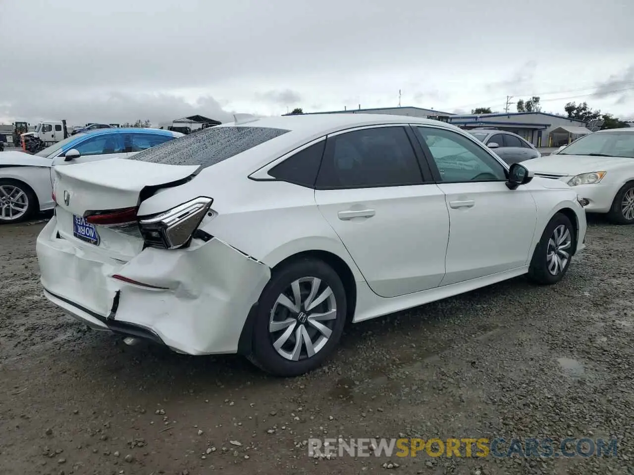3 Photograph of a damaged car 2HGFE2F22PH568046 HONDA CIVIC 2023