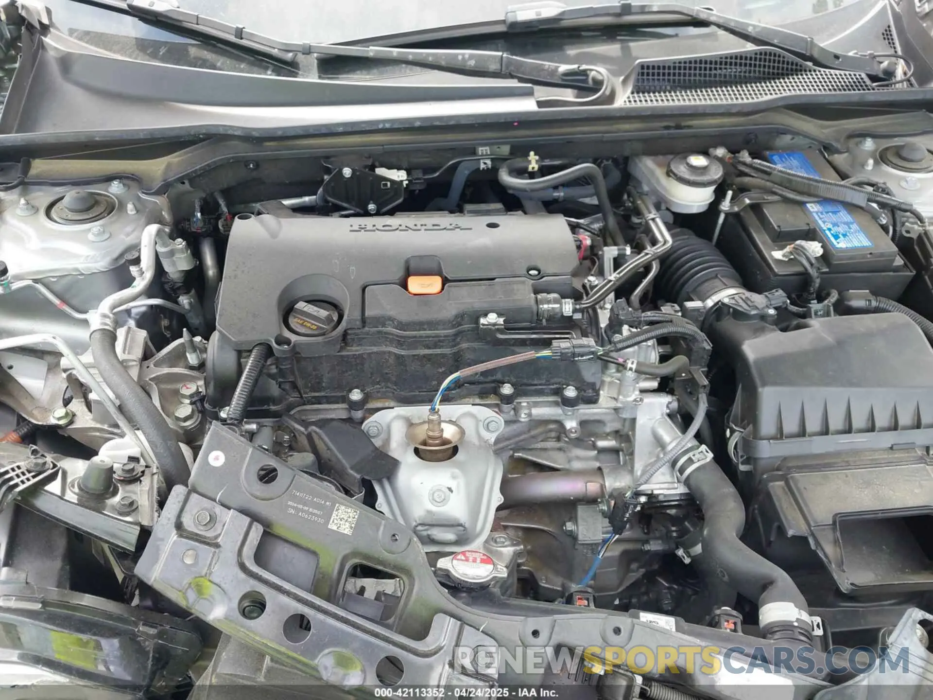10 Photograph of a damaged car 2HGFE2F22PH569617 HONDA CIVIC 2023