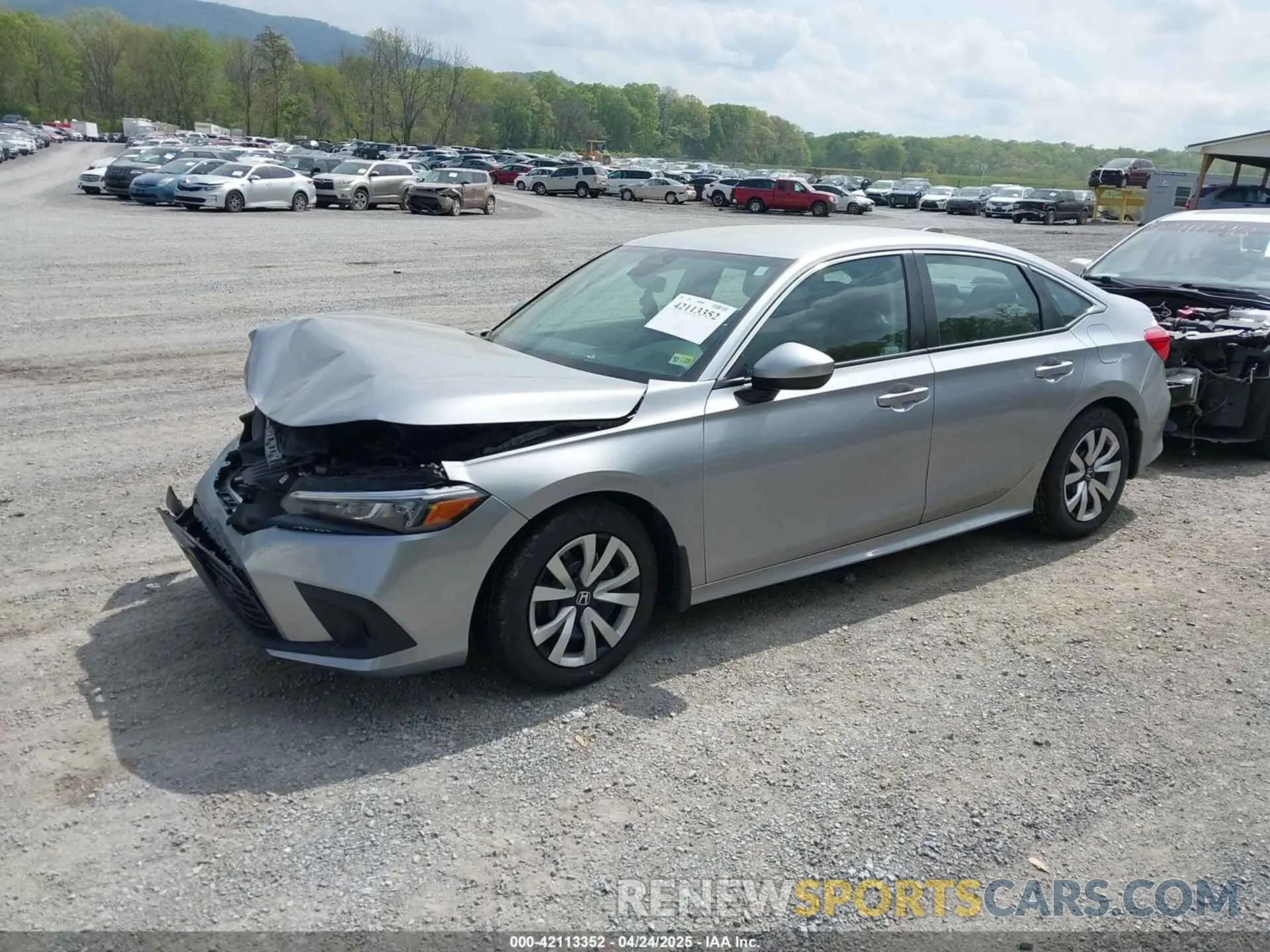 2 Photograph of a damaged car 2HGFE2F22PH569617 HONDA CIVIC 2023