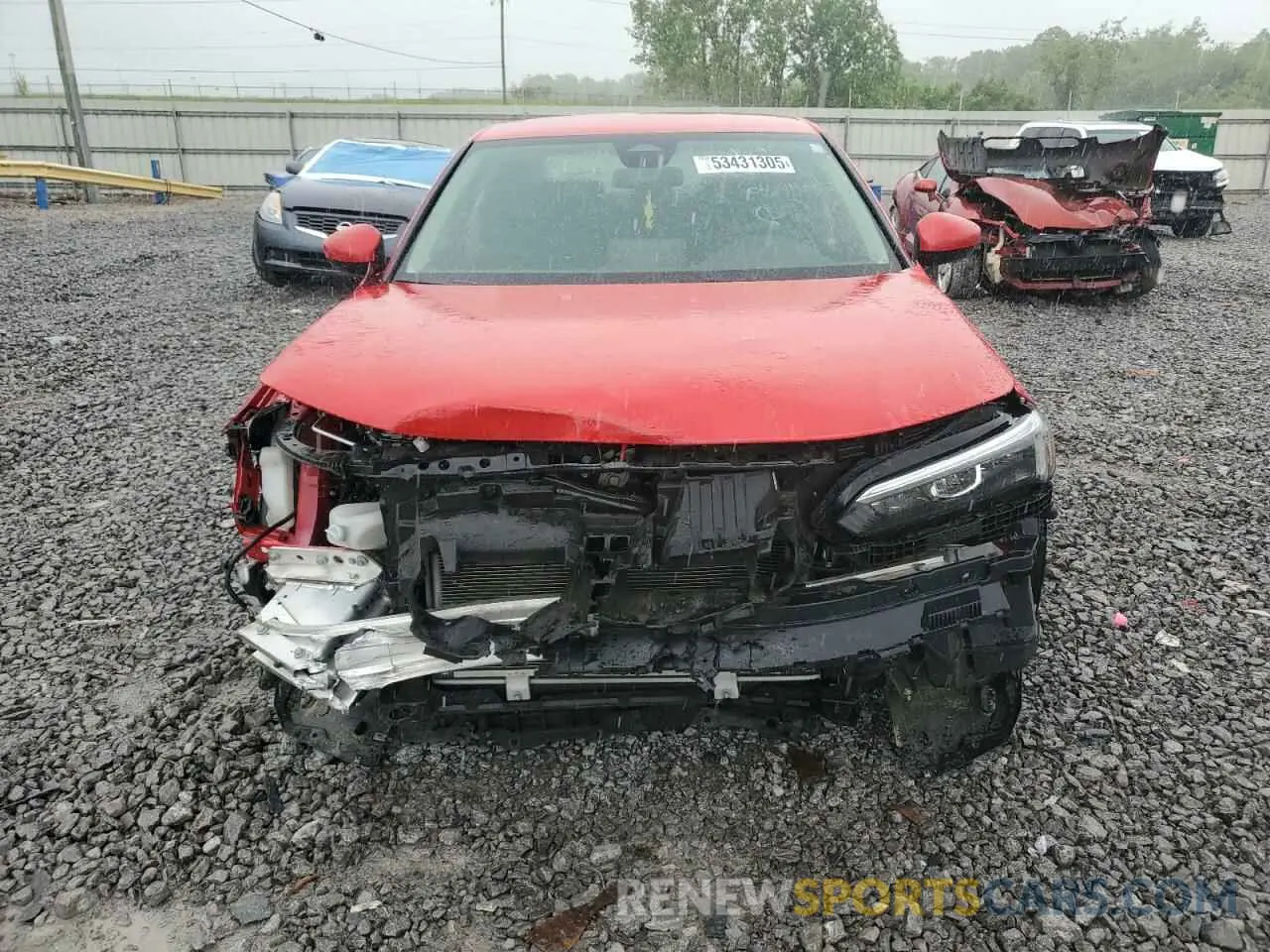5 Photograph of a damaged car 2HGFE2F23PH552731 HONDA CIVIC 2023