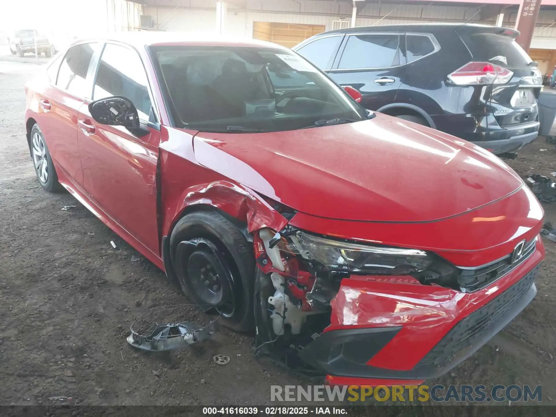 1 Photograph of a damaged car 2HGFE2F24PH533265 HONDA CIVIC 2023