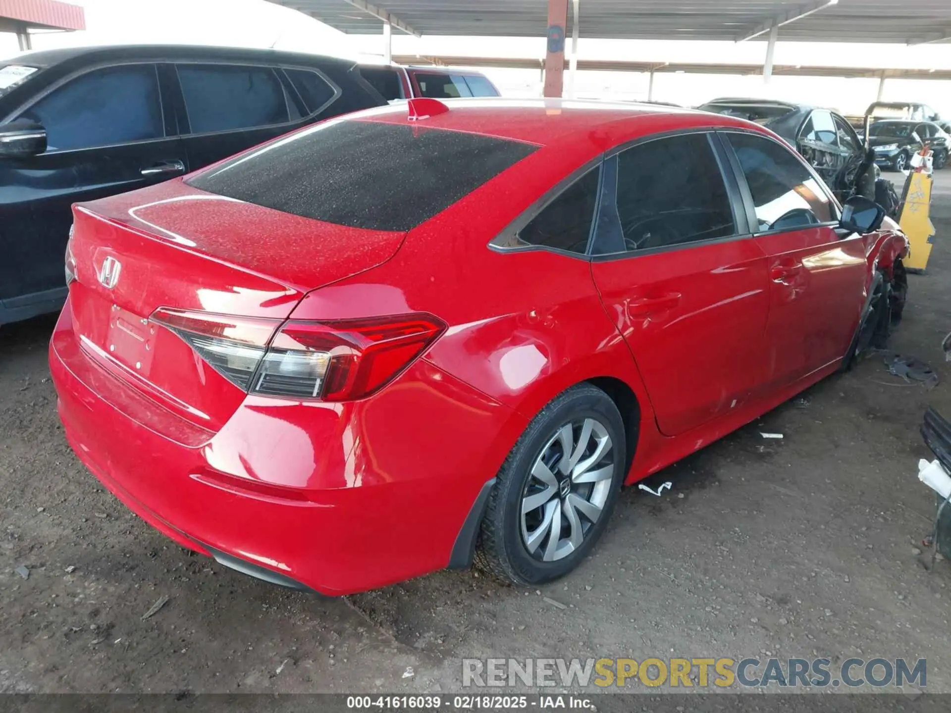 4 Photograph of a damaged car 2HGFE2F24PH533265 HONDA CIVIC 2023