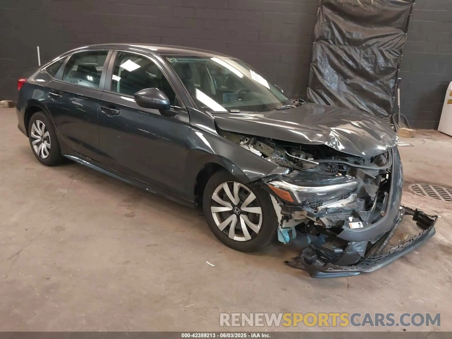 1 Photograph of a damaged car 2HGFE2F24PH541575 HONDA CIVIC 2023