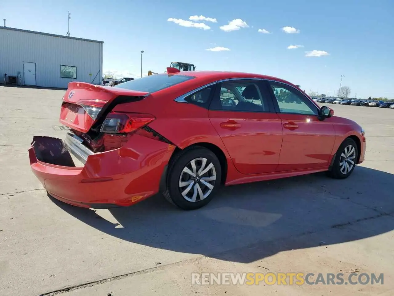3 Photograph of a damaged car 2HGFE2F25PH538412 HONDA CIVIC 2023