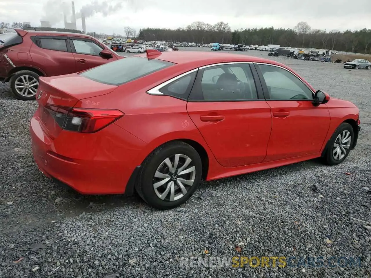 3 Photograph of a damaged car 2HGFE2F25PH538748 HONDA CIVIC 2023