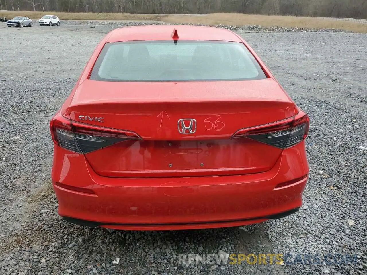 6 Photograph of a damaged car 2HGFE2F25PH538748 HONDA CIVIC 2023