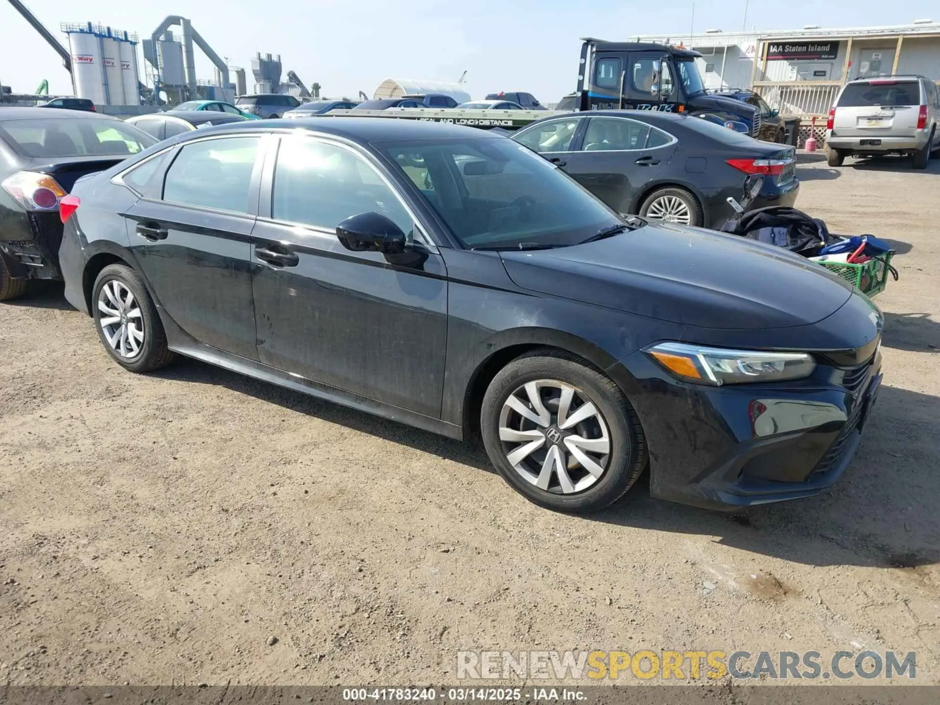 1 Photograph of a damaged car 2HGFE2F25PH538992 HONDA CIVIC 2023
