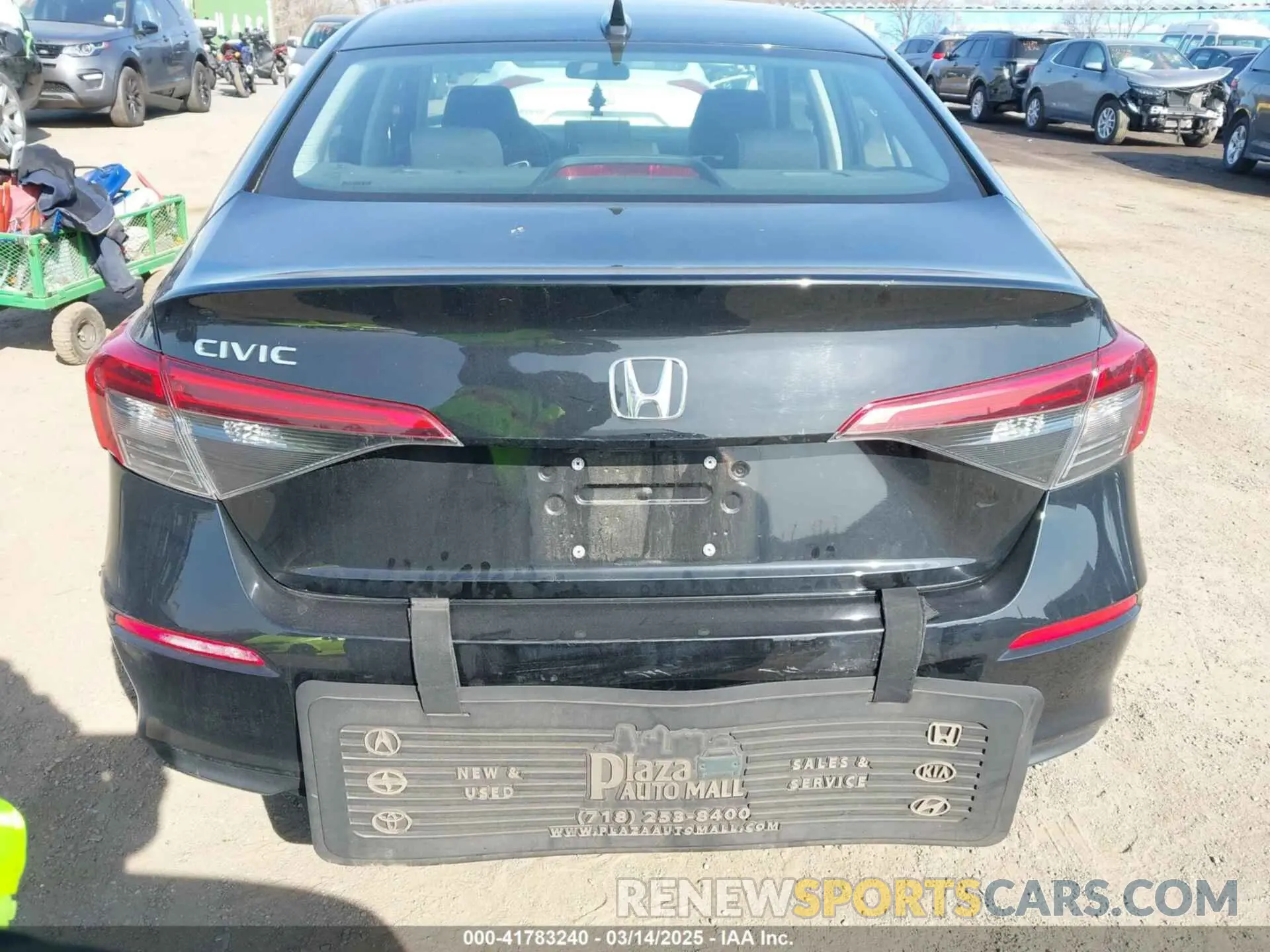 16 Photograph of a damaged car 2HGFE2F25PH538992 HONDA CIVIC 2023
