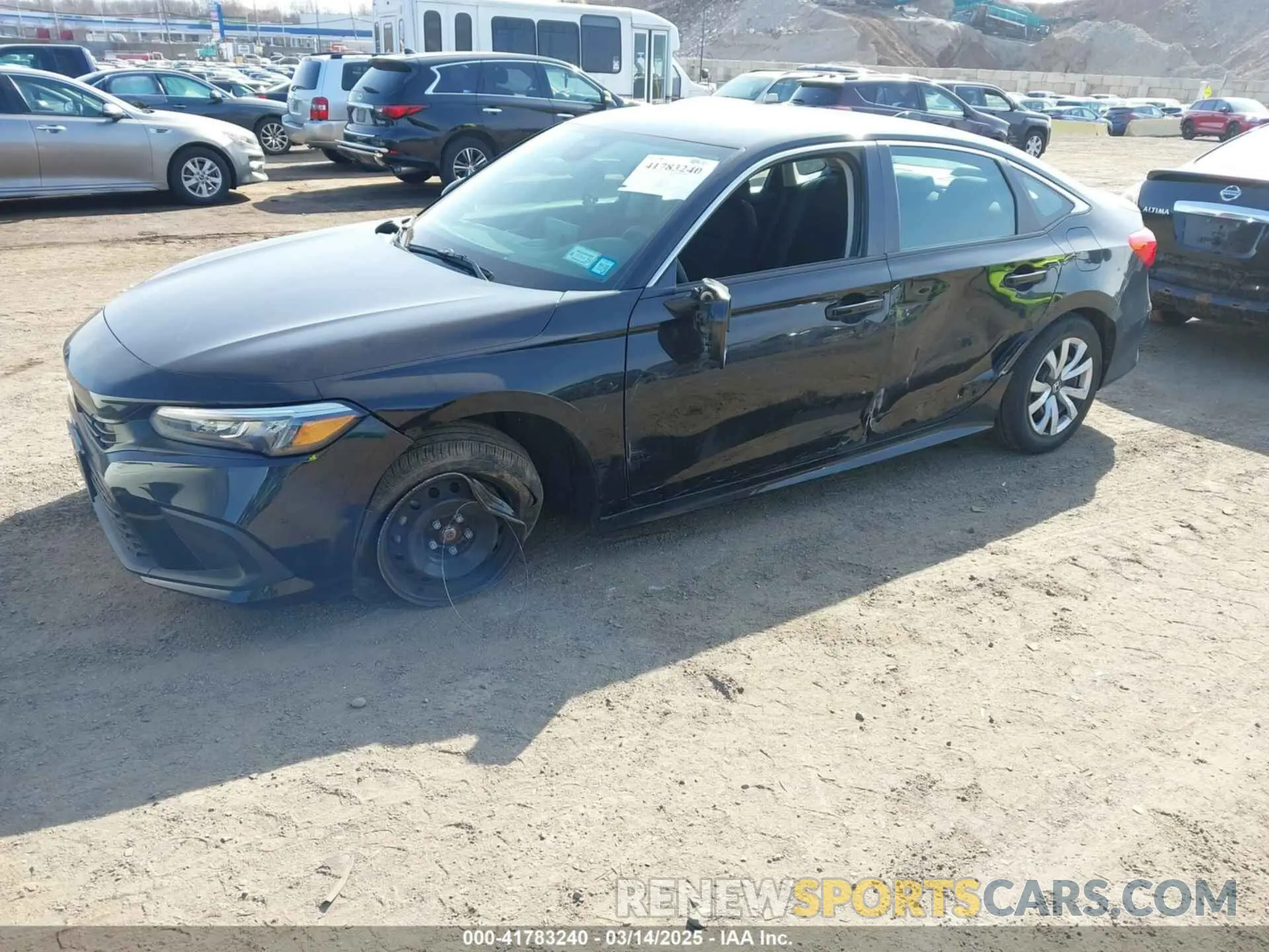2 Photograph of a damaged car 2HGFE2F25PH538992 HONDA CIVIC 2023