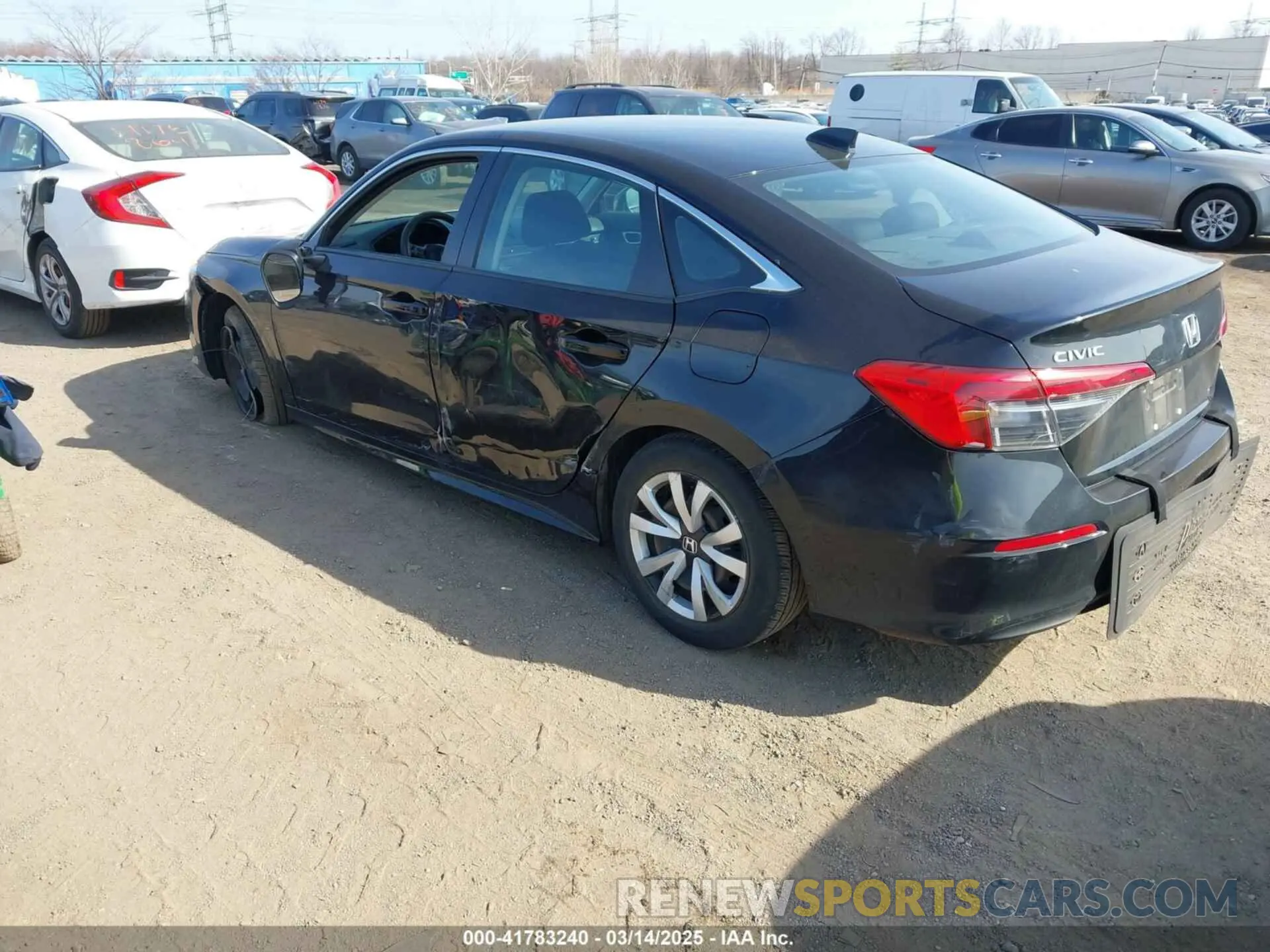 3 Photograph of a damaged car 2HGFE2F25PH538992 HONDA CIVIC 2023