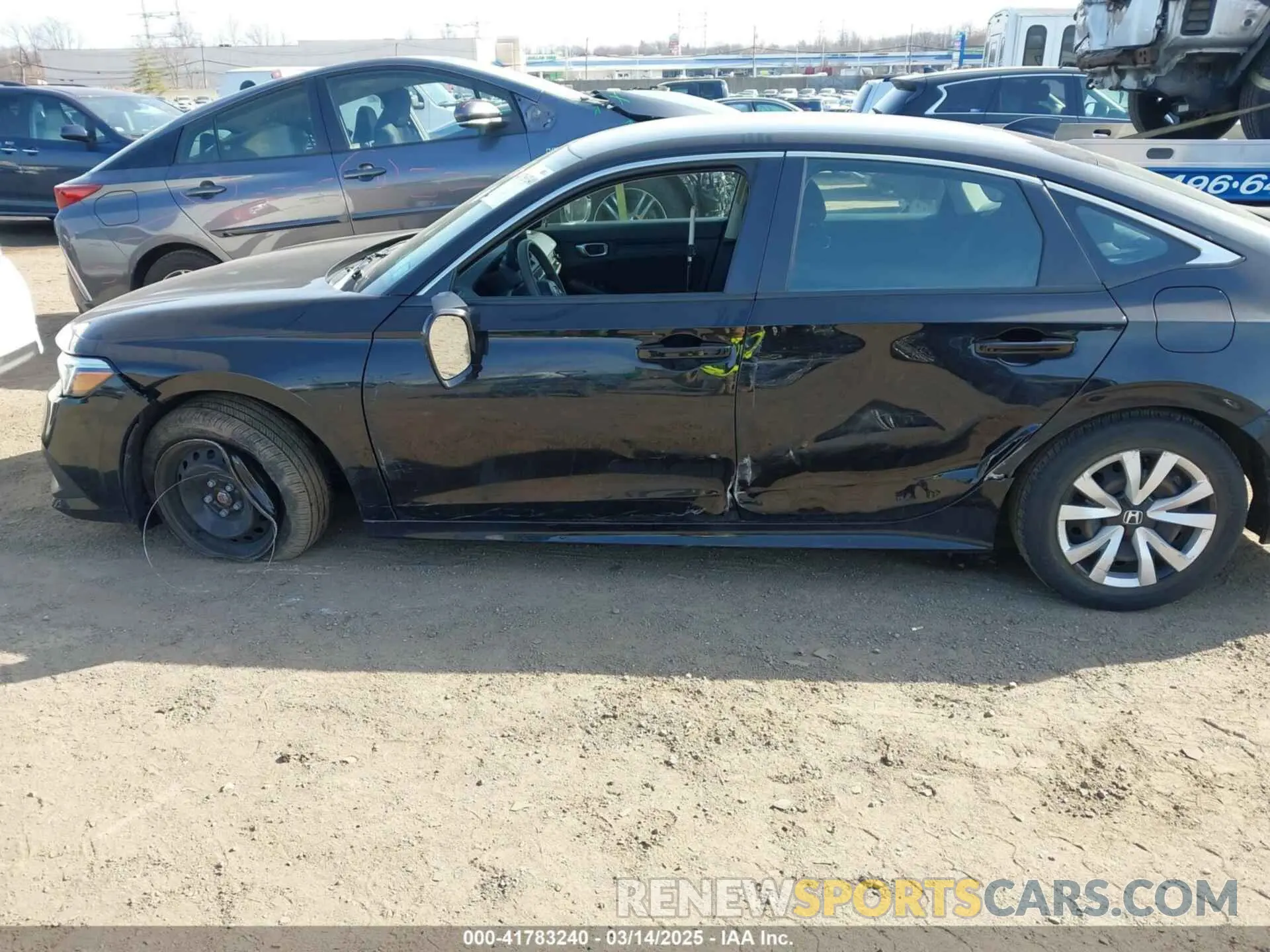 6 Photograph of a damaged car 2HGFE2F25PH538992 HONDA CIVIC 2023
