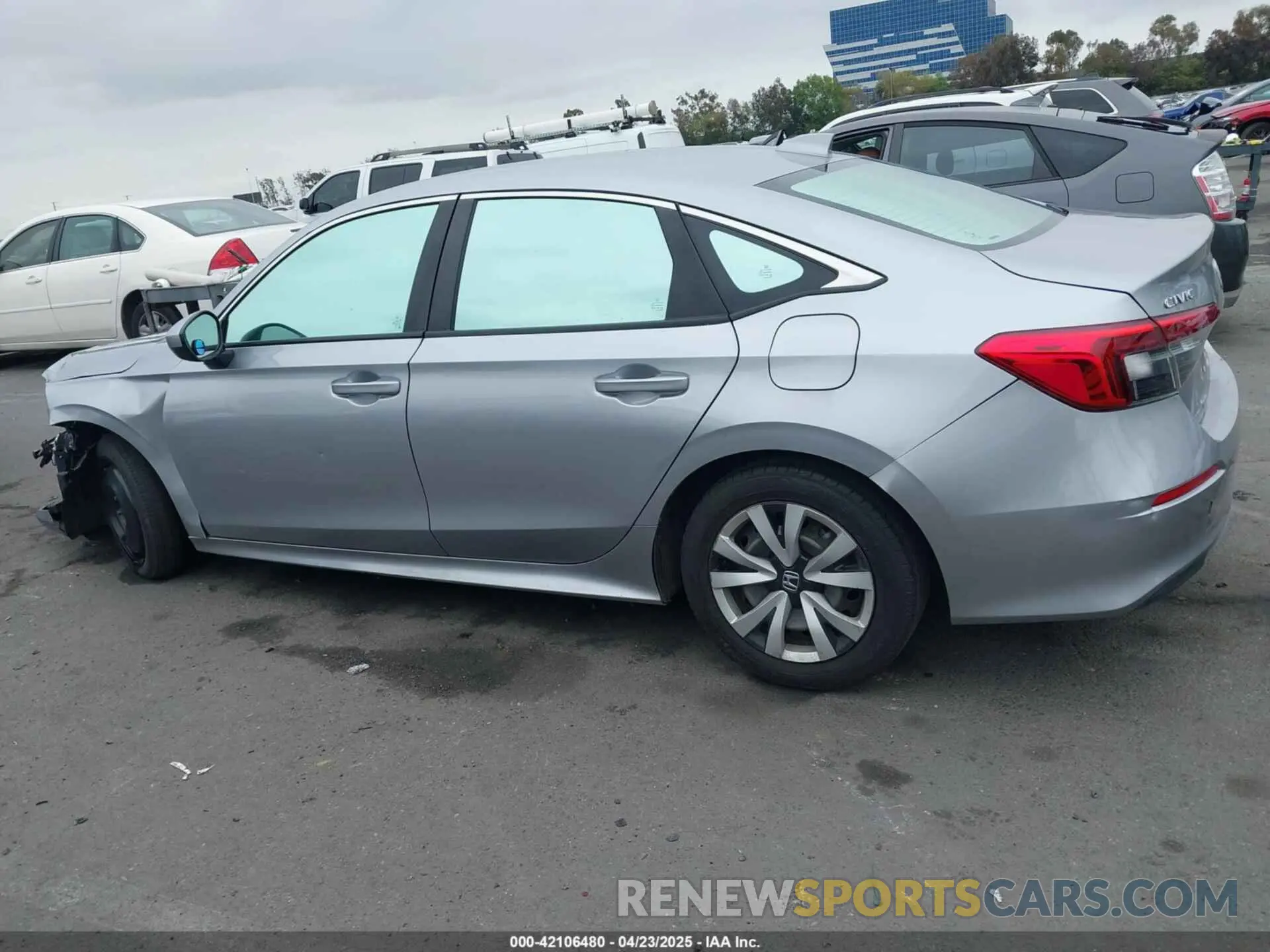 15 Photograph of a damaged car 2HGFE2F25PH539527 HONDA CIVIC 2023